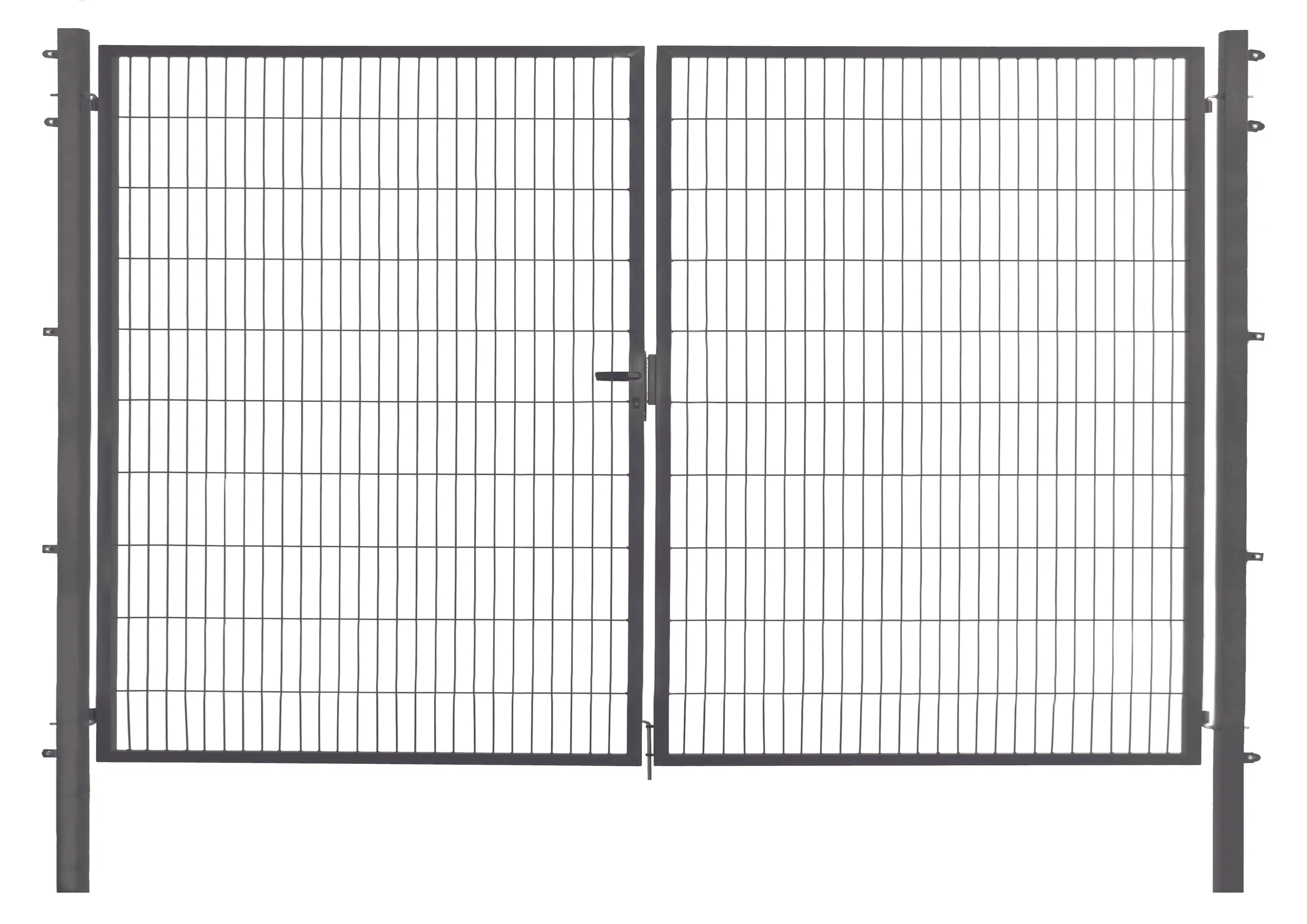 Floraworld Gartentor doppelflügelig Comfort 300 x 200 cm anthrazit