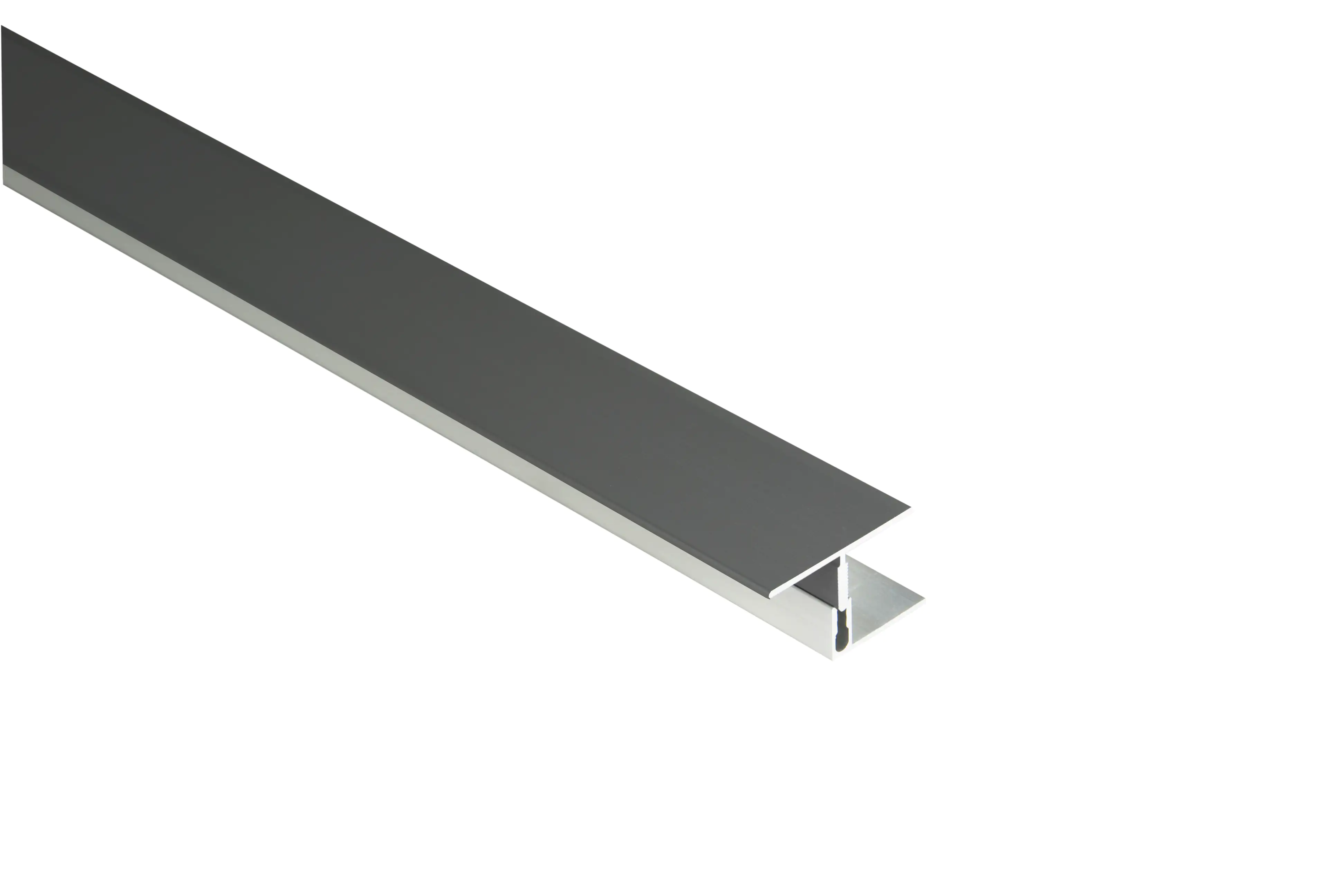 Kovalex Übergangsprofil Aluminium 250 x 6 cm anthrazit