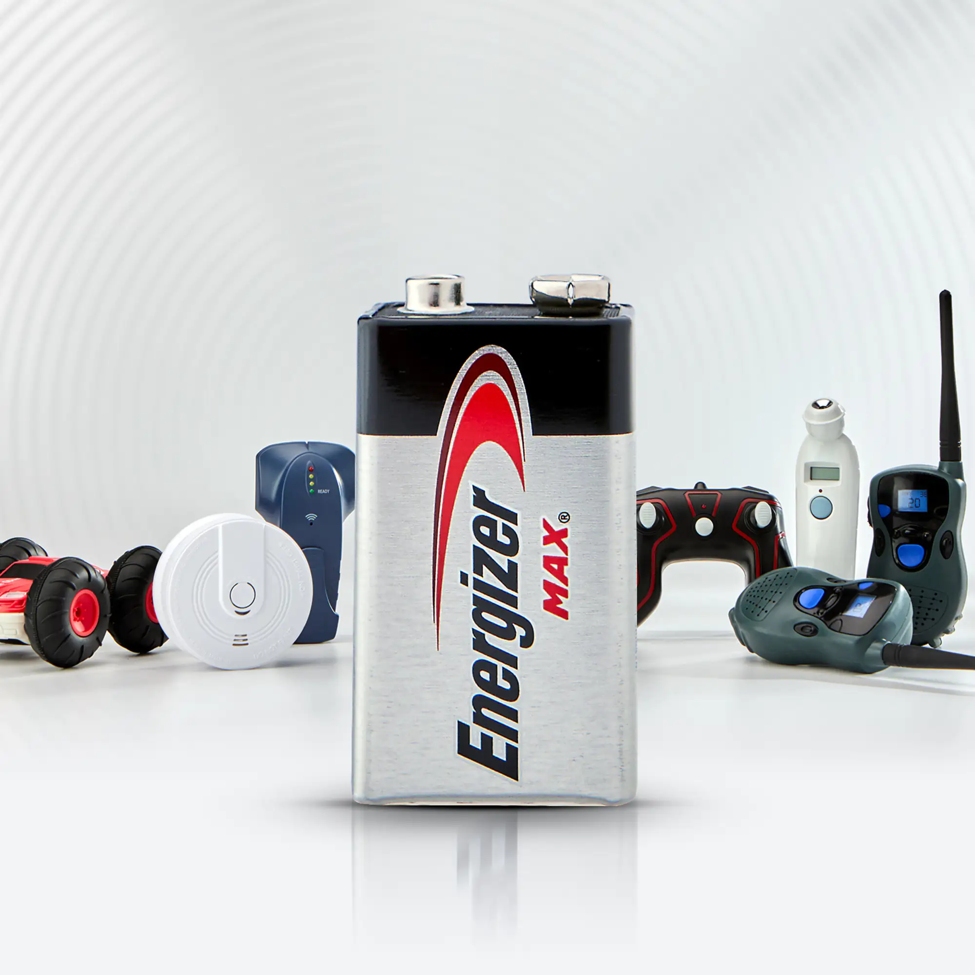 Energizer Max Alkaline E-Block Batterie 9 V, 2er Pack