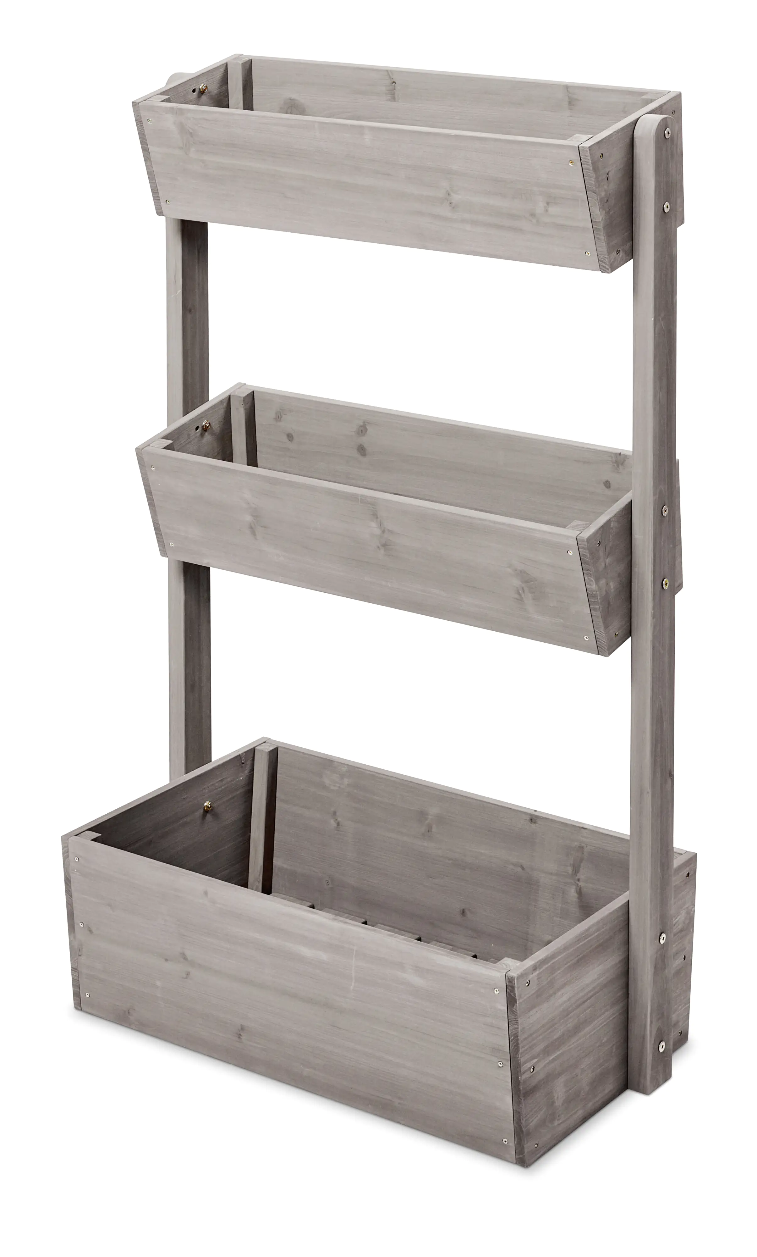 Butenkist Stufenbeet Freyja Holz mit Pflanzvlies 76 x 43 x 120 cm