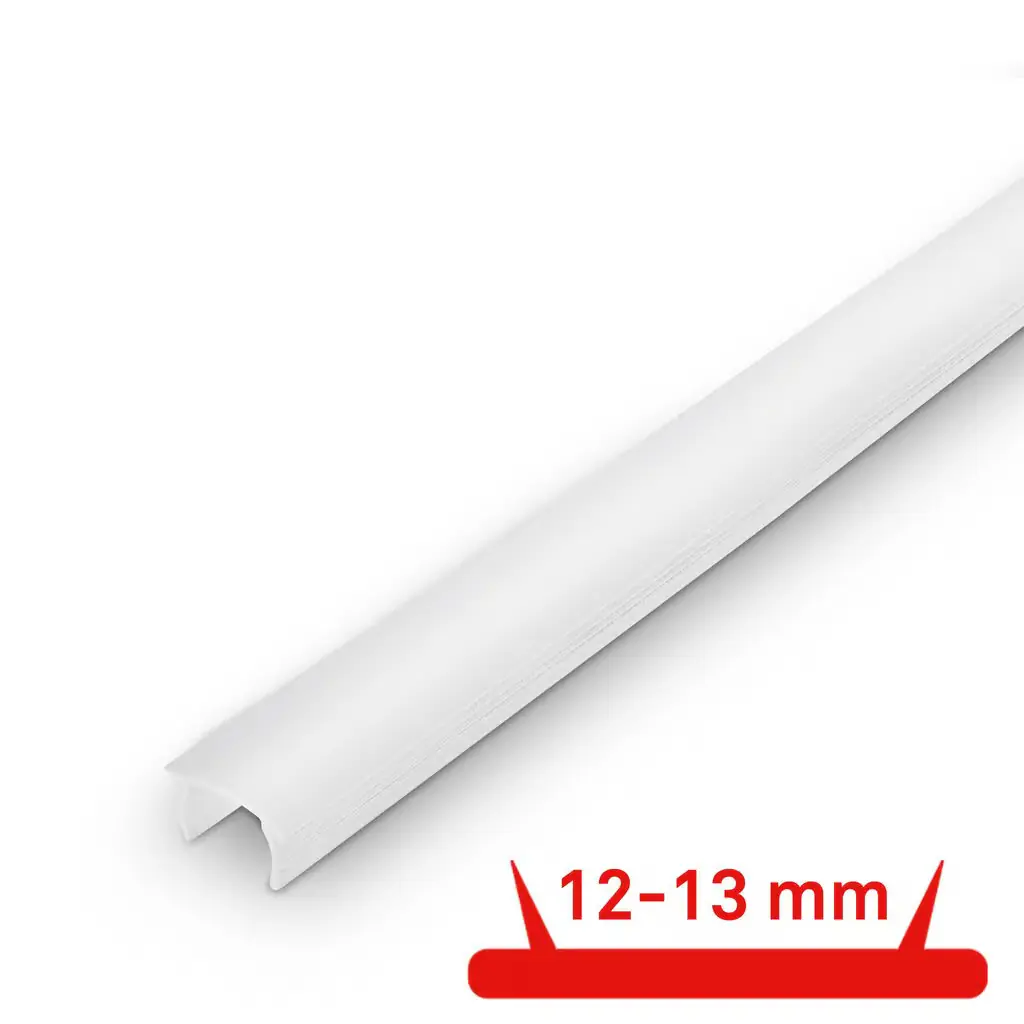 Briloner PC Profil Pimp your Panel Diffusor 1,3 m, Kunststoff, 12-13 mm, weiß
