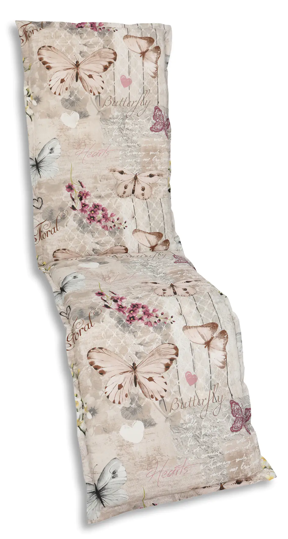 GO-DE Relax-Auflage beige 170 x 50 x 6 cm