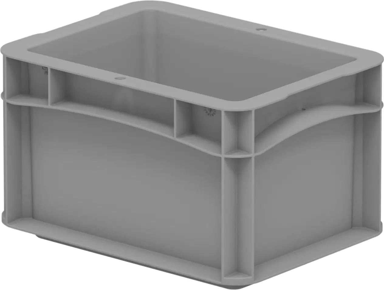 Surplus Systems Eurobox B 20 x 15 x 12 cm, 2,2 L, grau