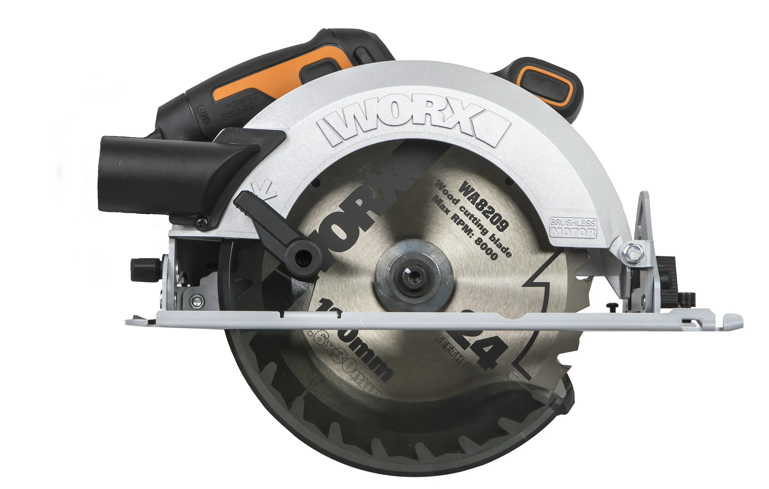 Worx Akku Handkreissäge WX520.9 20 V Solo