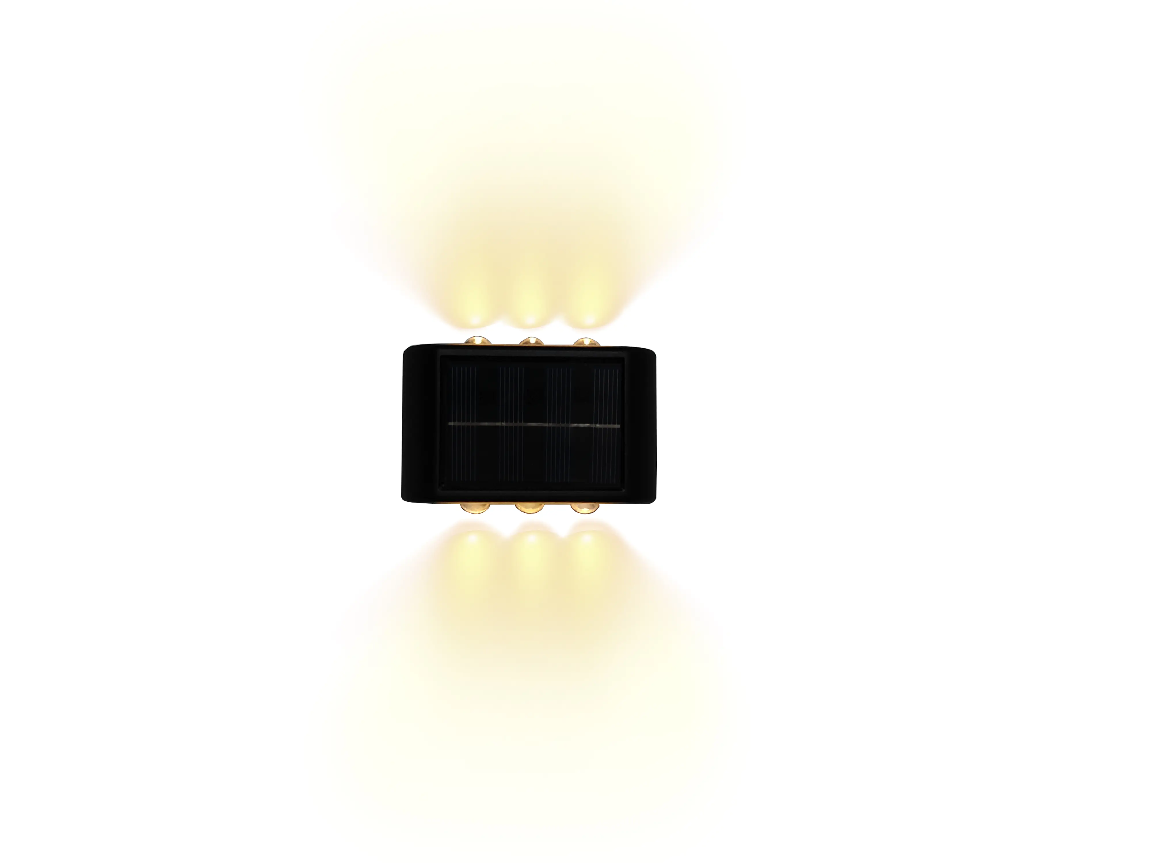 Dapo LED Solar Wandleuchte Kanu 8,9 cm warmweiß