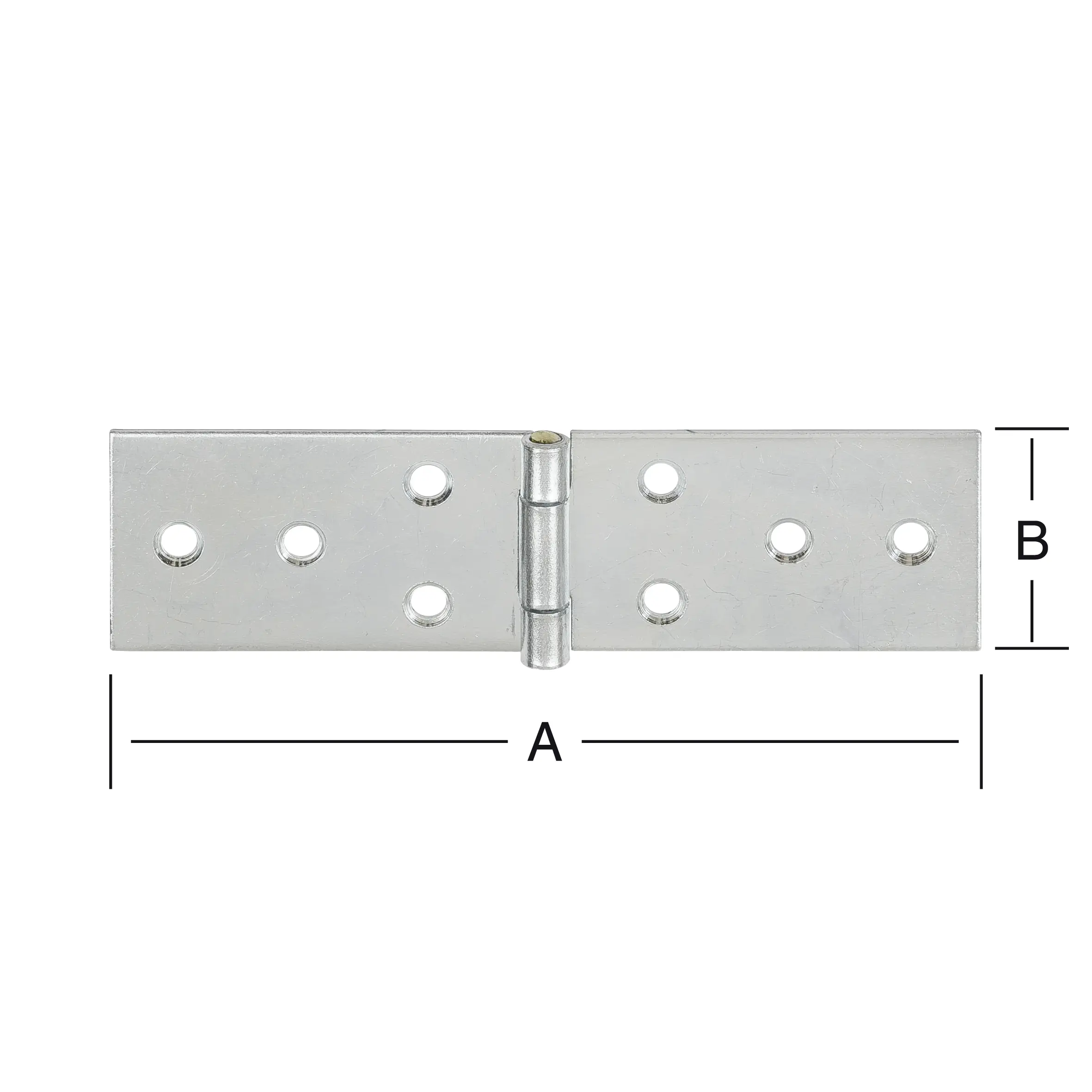 Vormann Breite Tischbänder verzinkt 160 x 37 mm