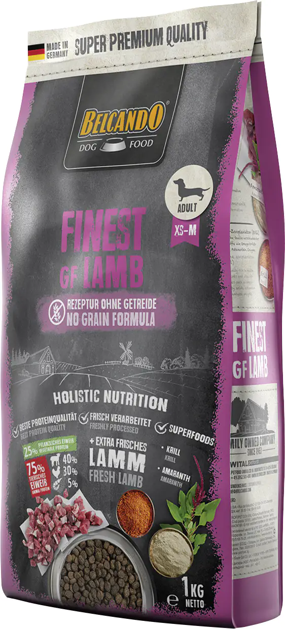 Belcando Finest GF Hundetrockenfutter Adult Medium 1 kg Lamm 