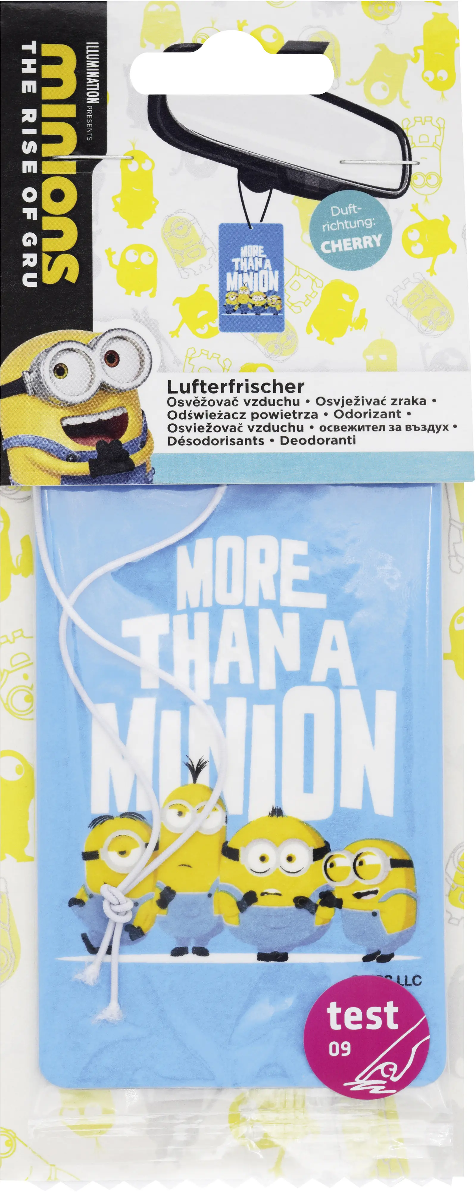 Minions Papierlufterfrischer More than a Minion Cherry