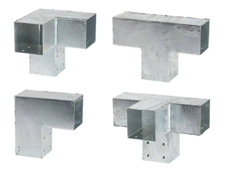 Pfostenbeschlag 200 x 200 mm