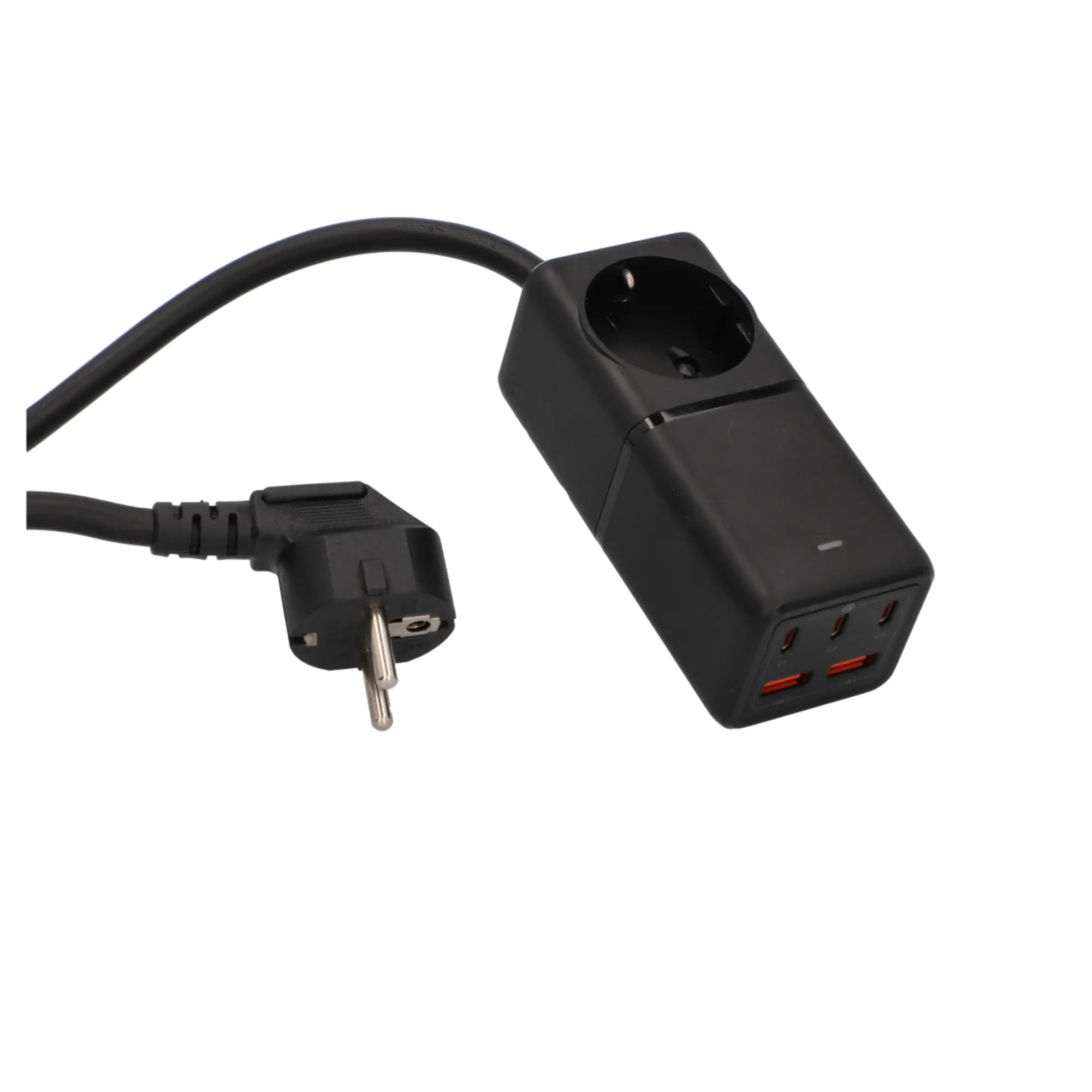 Unitec Tischsteckdose 1-fach inkl. 5x USB A/C 45+30 W 3 m