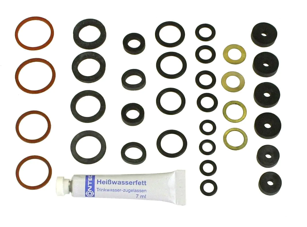 Cornat Dichtungssortiment für Armaturen-Oberteile und -Ausläufe und diverse Ventile