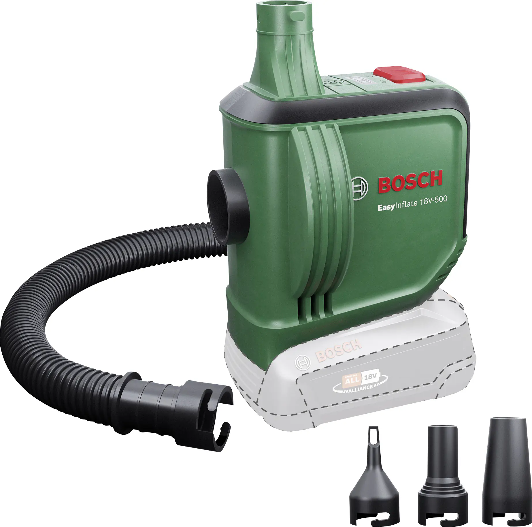Bosch Akku-Luftpumpe EasyInflate 18V-500 Solo