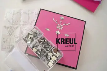 Kreul Schmucksteine Set transparent
