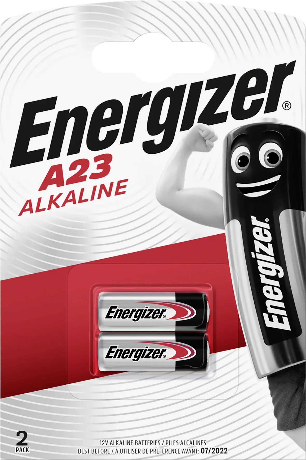 Energizer Alkaline Fotobatterie A23/E23A 12 V, 2er Pack