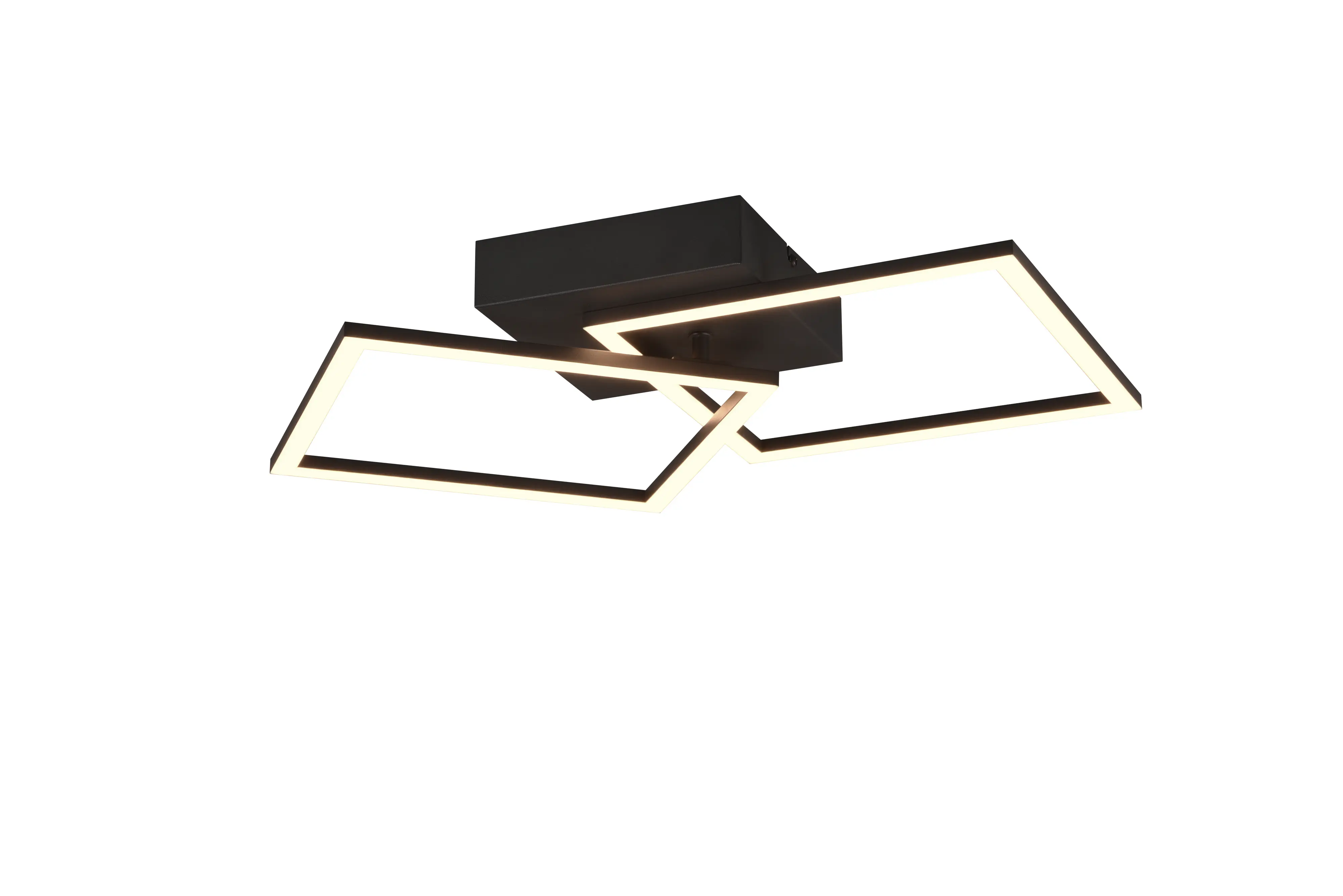 Trio Leuchten LED Deckenleuchte Trail 20W schwarz matt