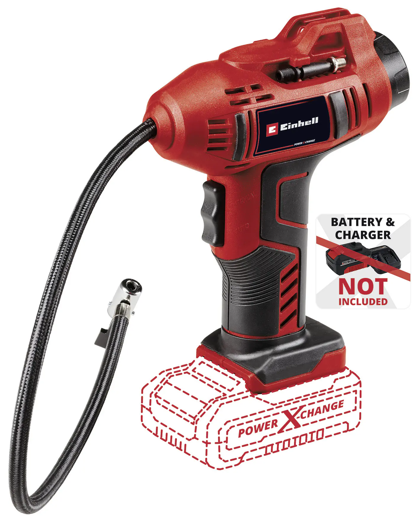 Einhell Akku-Kompressor CE-CC 18 Li Solo 18 V