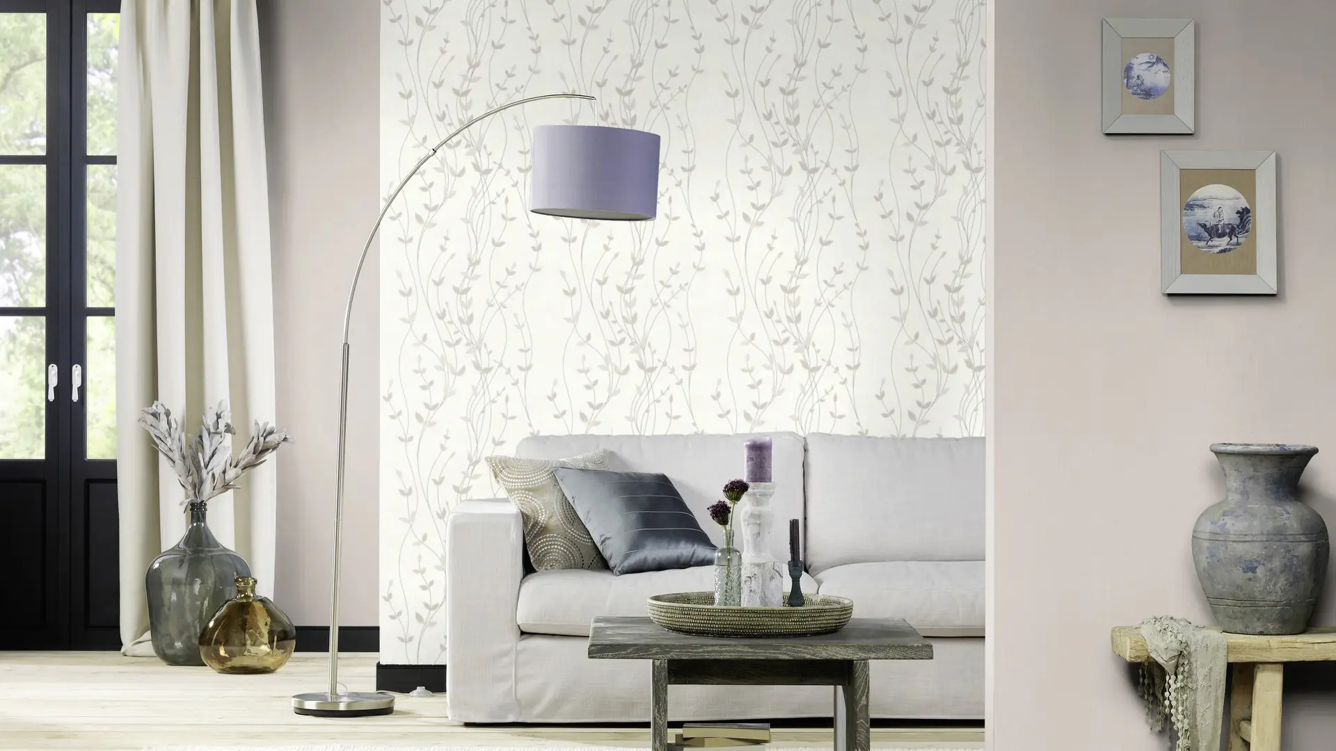 Rasch Vliestapete 415360 home Style uni beige 10,05 x 0,53 m