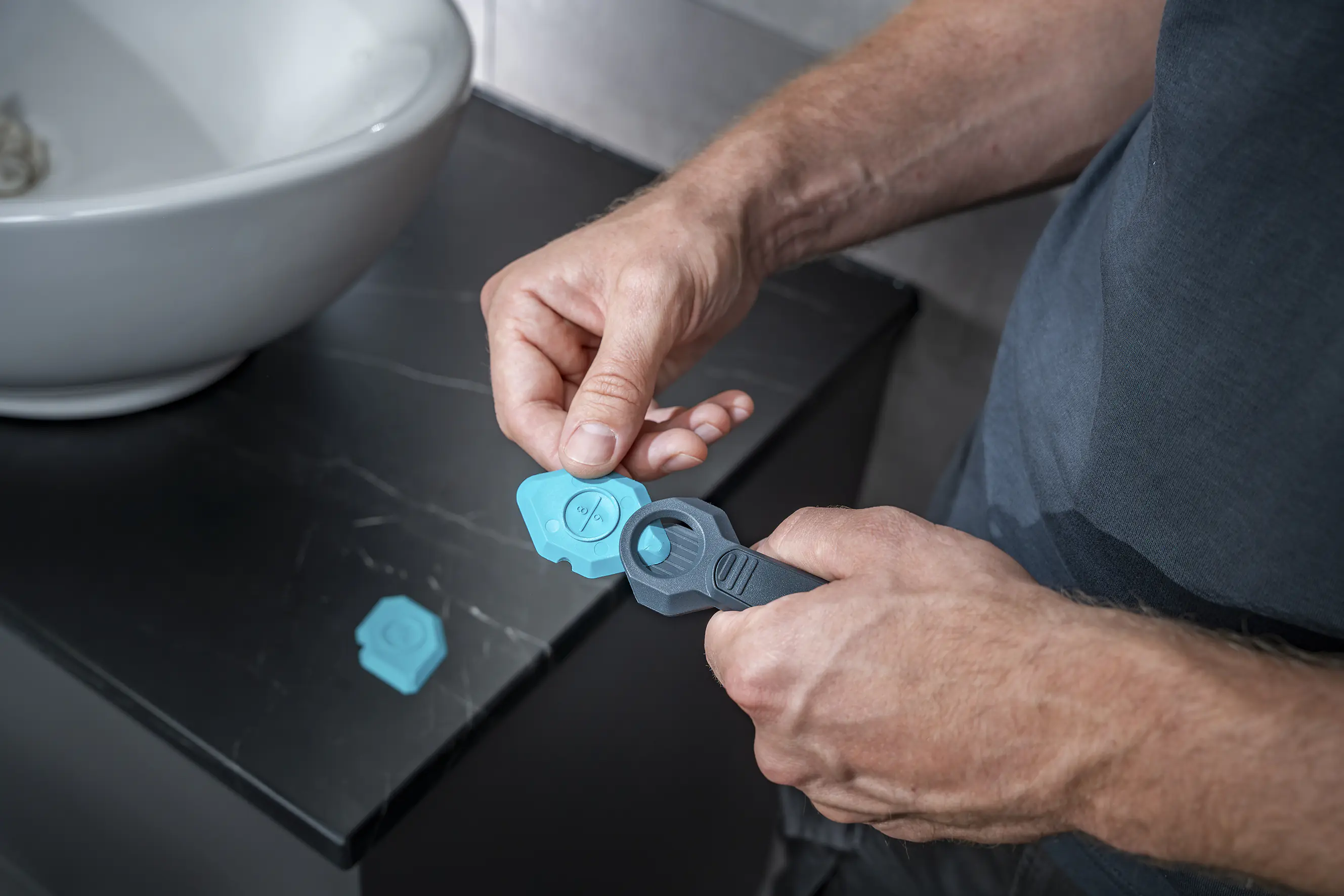 Wolfcraft Fliesenfugen Reparatur-Set 4-tlg.