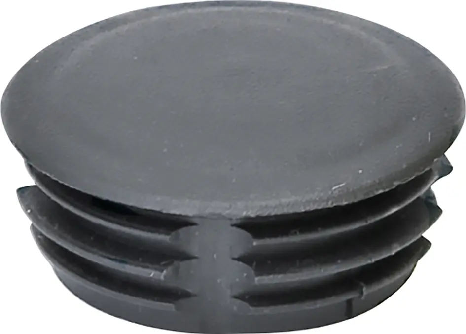 Floraworld Pfostenflachkappe Ø 3,4 cm Kunststoff schwarz