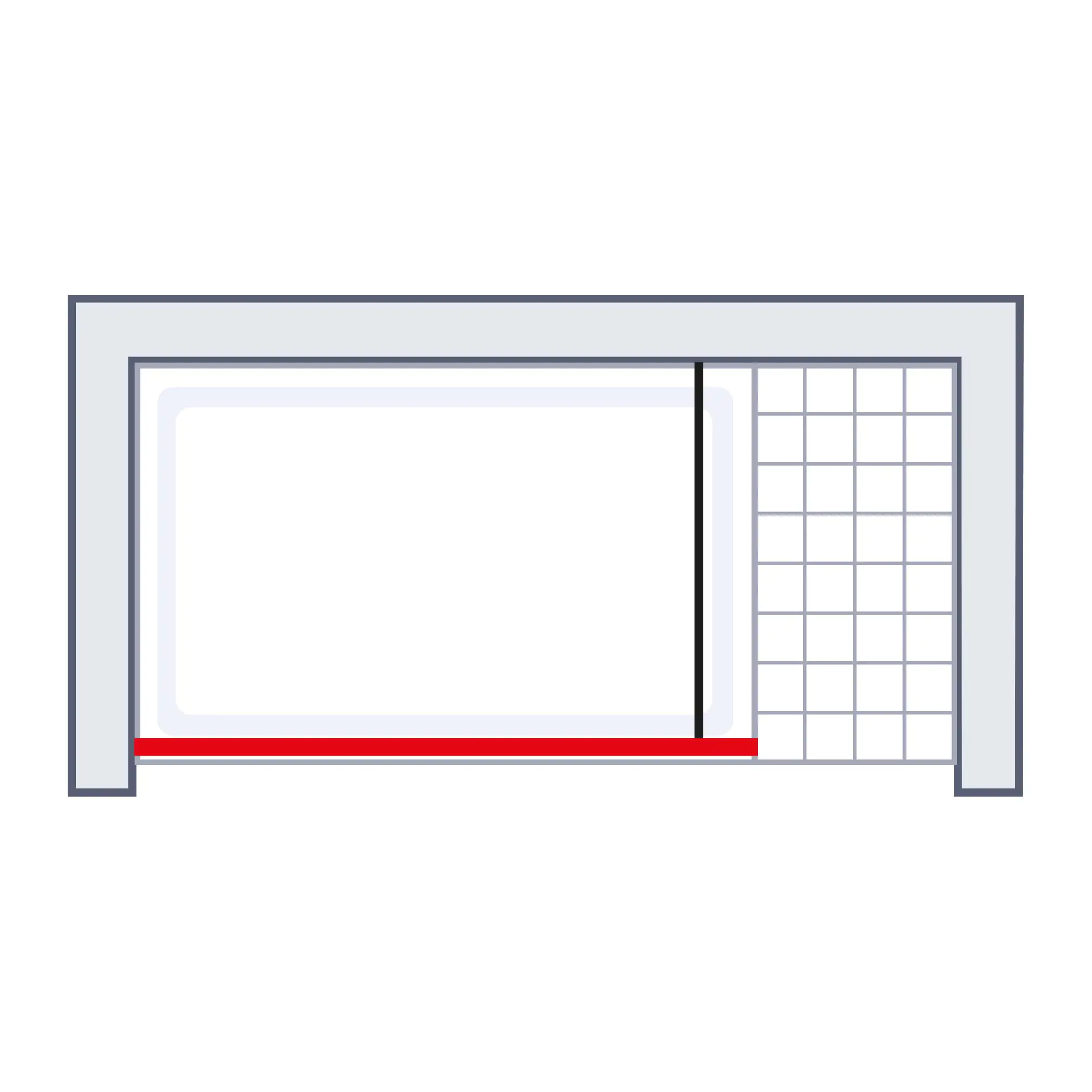 Schulte Duschwand Alexa Style 2.0 Walk In 140 x 200 cm