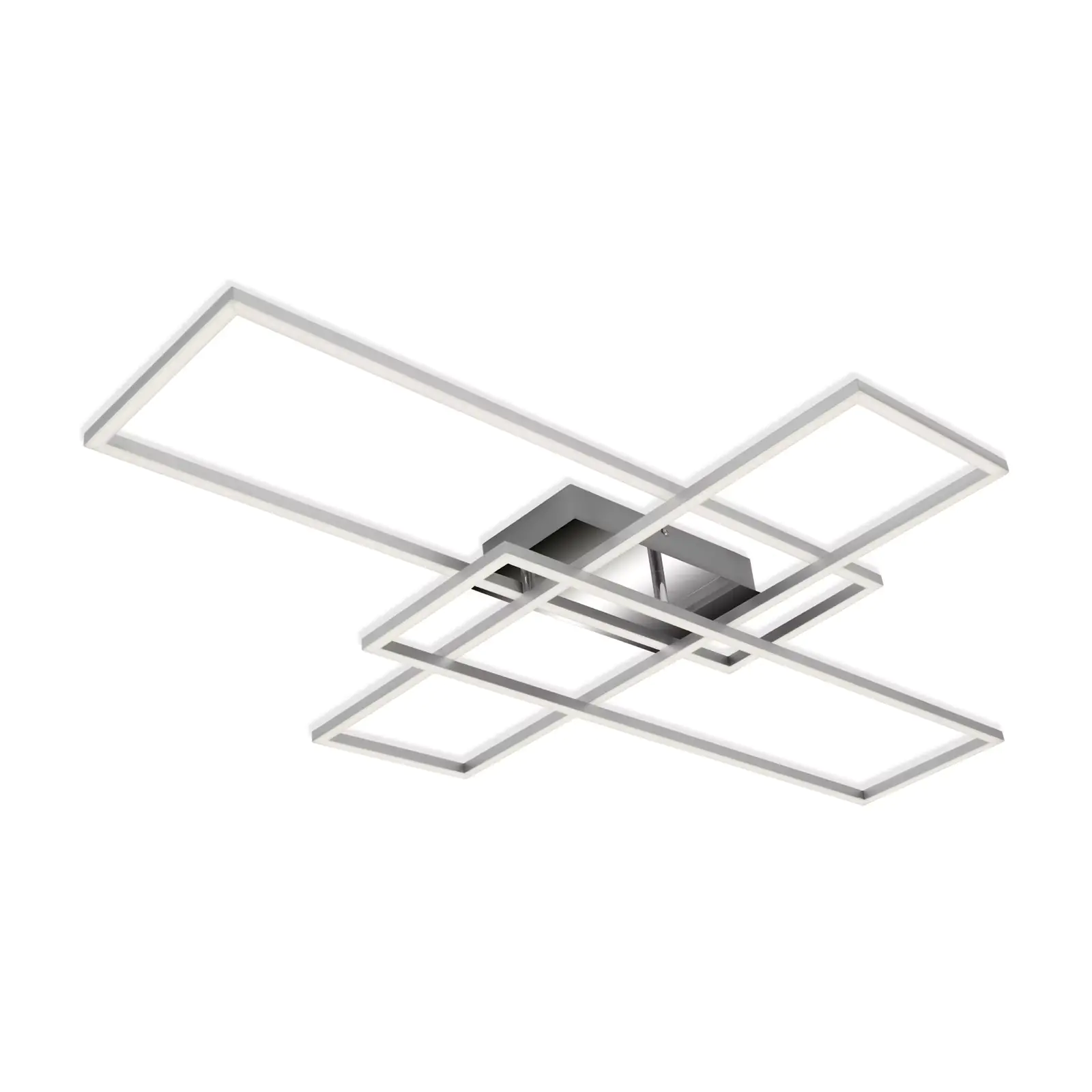 Briloner LED-Wand- und Deckenleuchte chrom-alu 50W