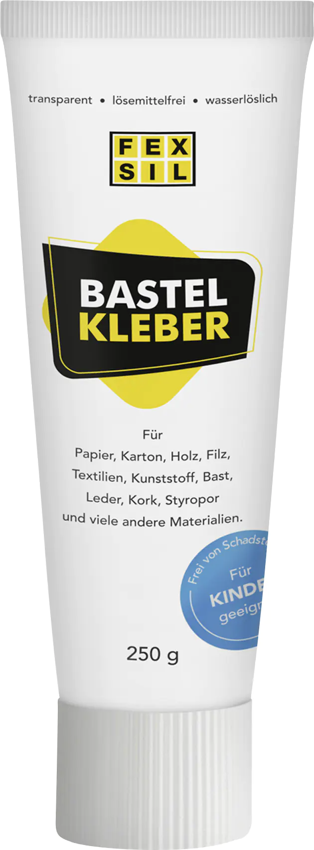 FEXSIL Bastelkleber 250 ml transparent ohne Lösungsmittel