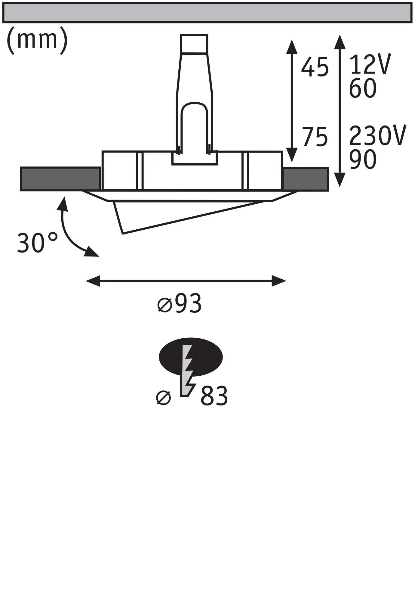 Paulmann Einbauleuchte Nova Plus weiß-chrom matt GU10/GU5,3