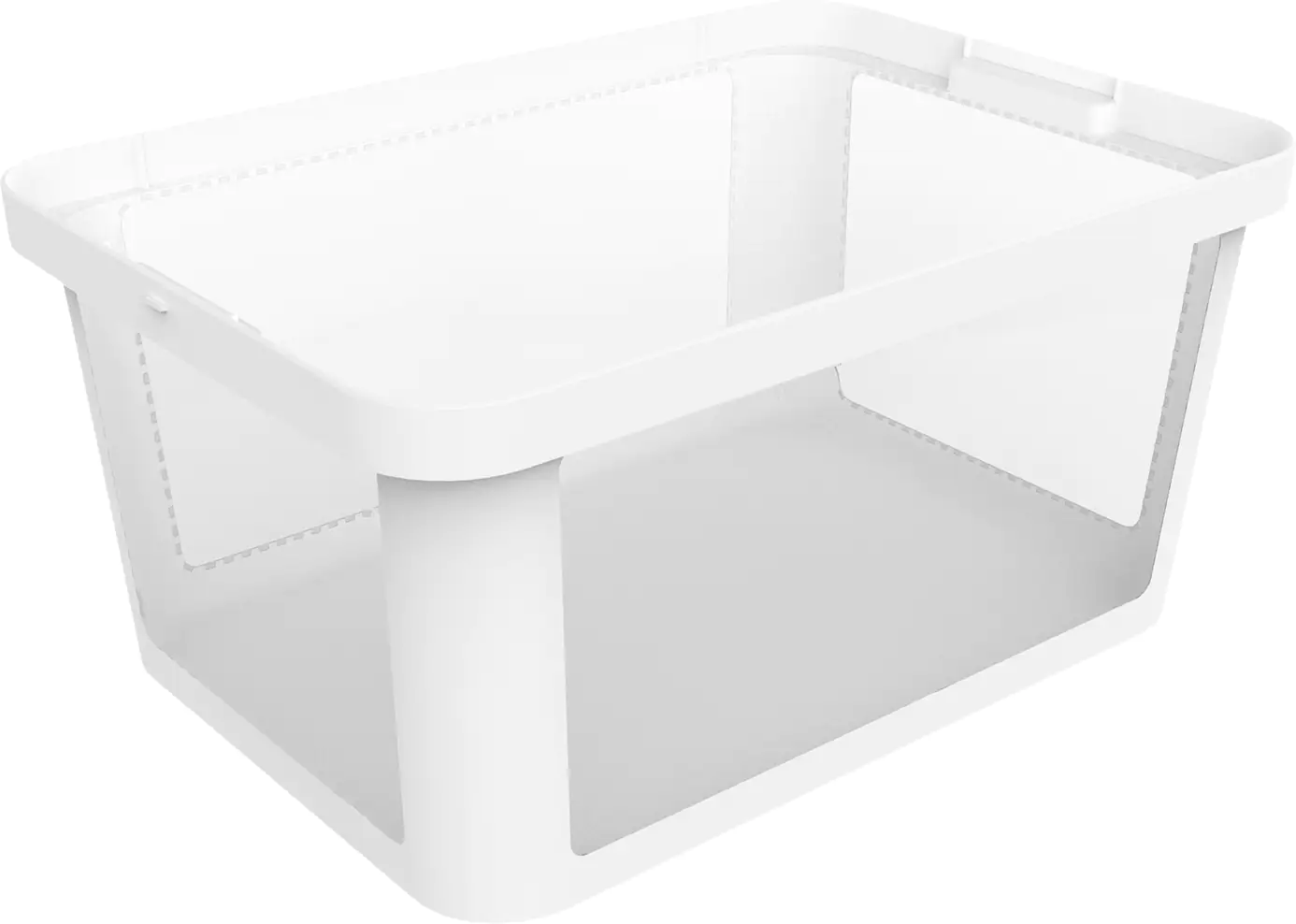 Rotho Aufbewahrungsbox Albris 55,5 x 39 cm 45 L weiß
