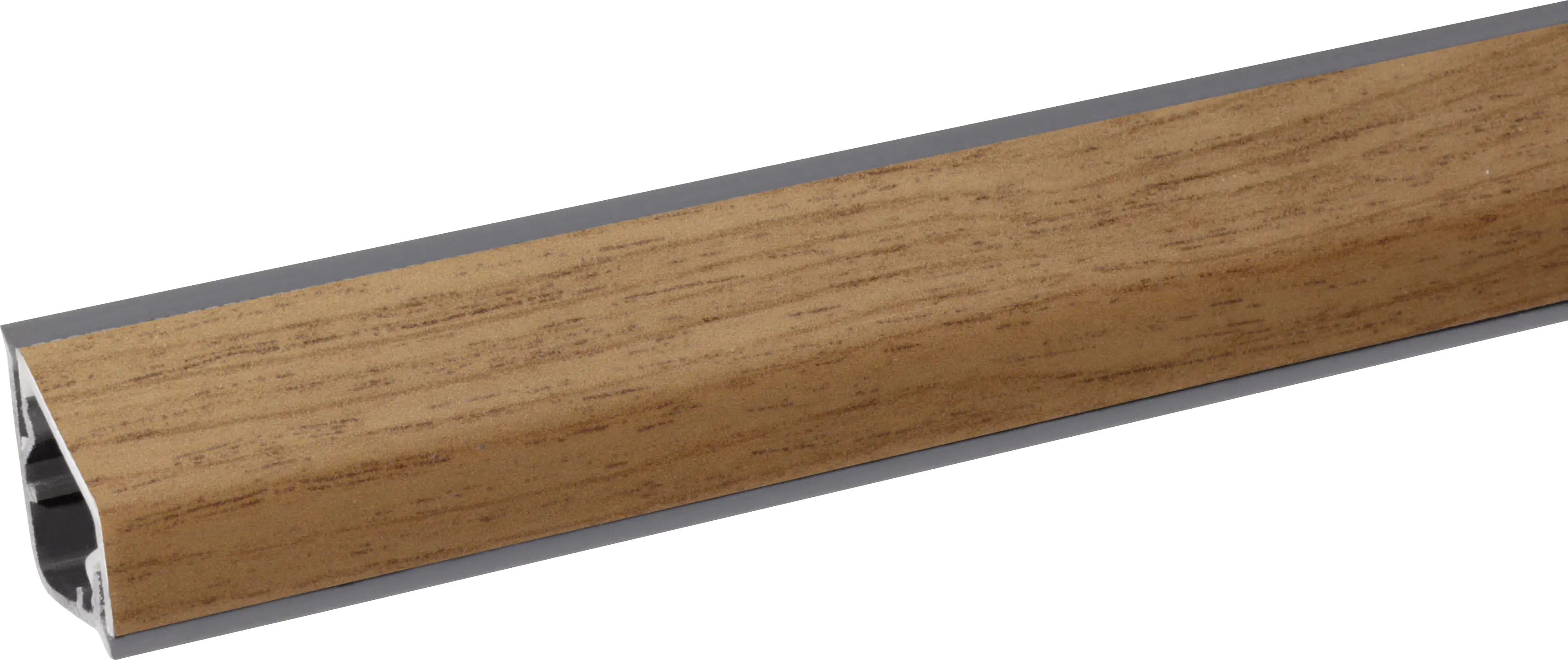 Kaindl Wandanschlußsystem 60 cm, 24 x 16 mm, Nussbaum