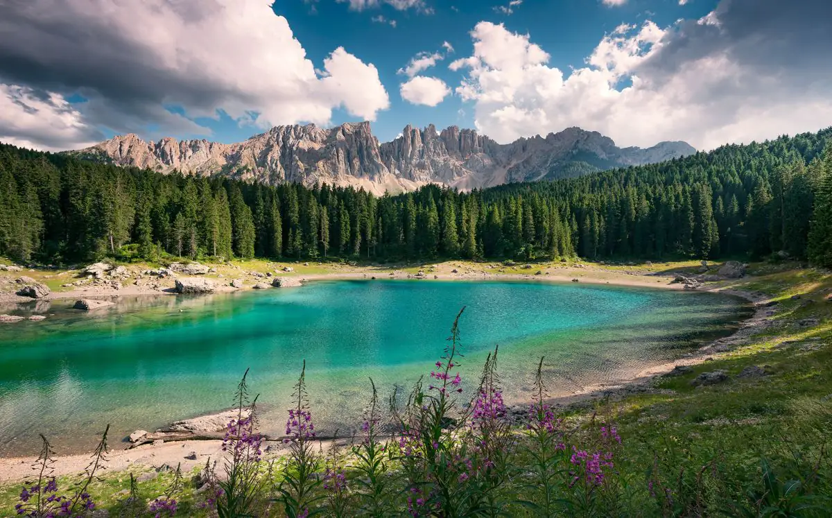 Komar Vlies Fototapete Dolomitenjuwel 450 x 280 cm 