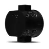 REV ISO-Schalterdose Ø 62 mm schwarz