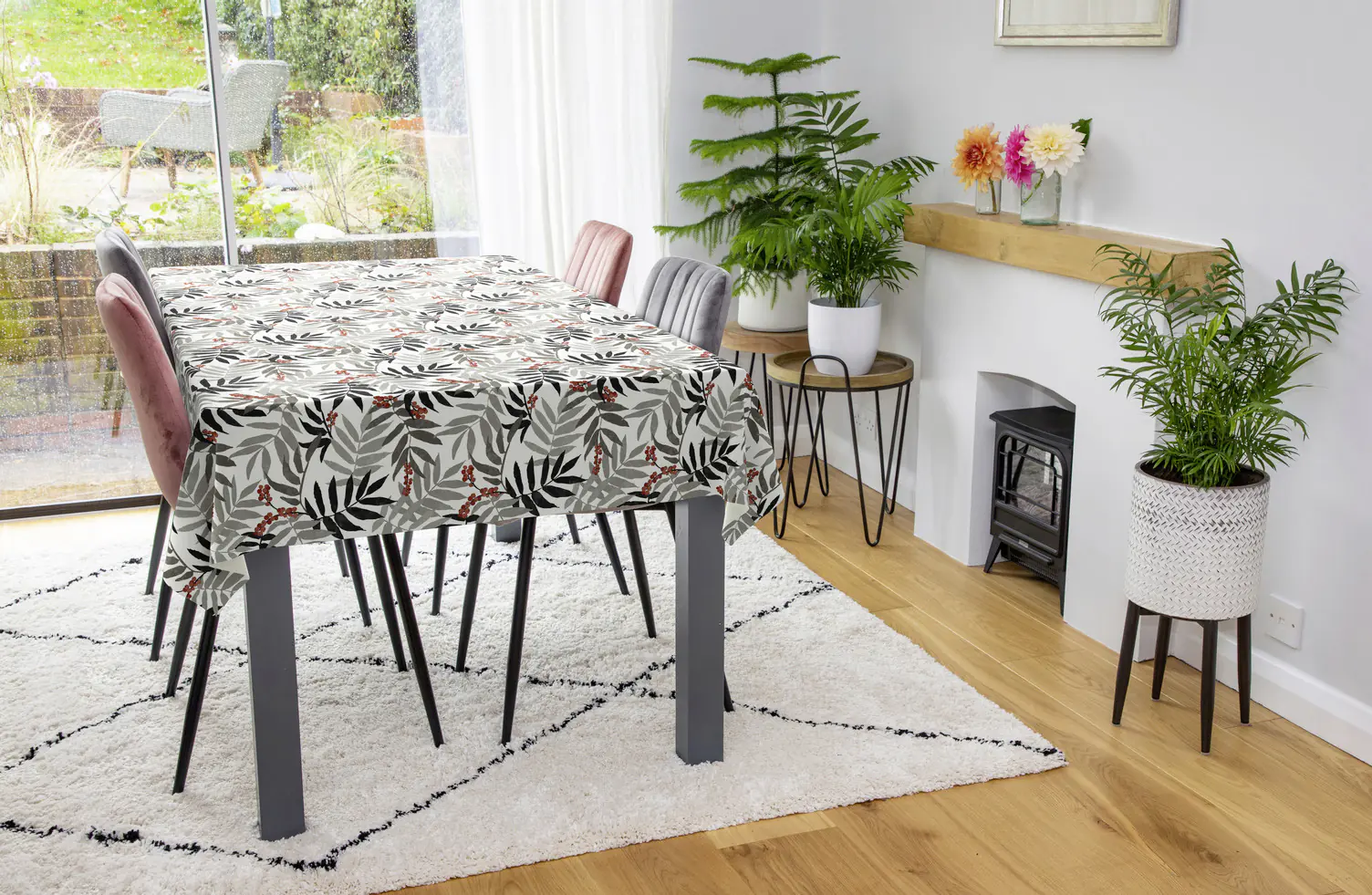 d-c-fix Tischdecke Monte Carlo Aronia 140 cm