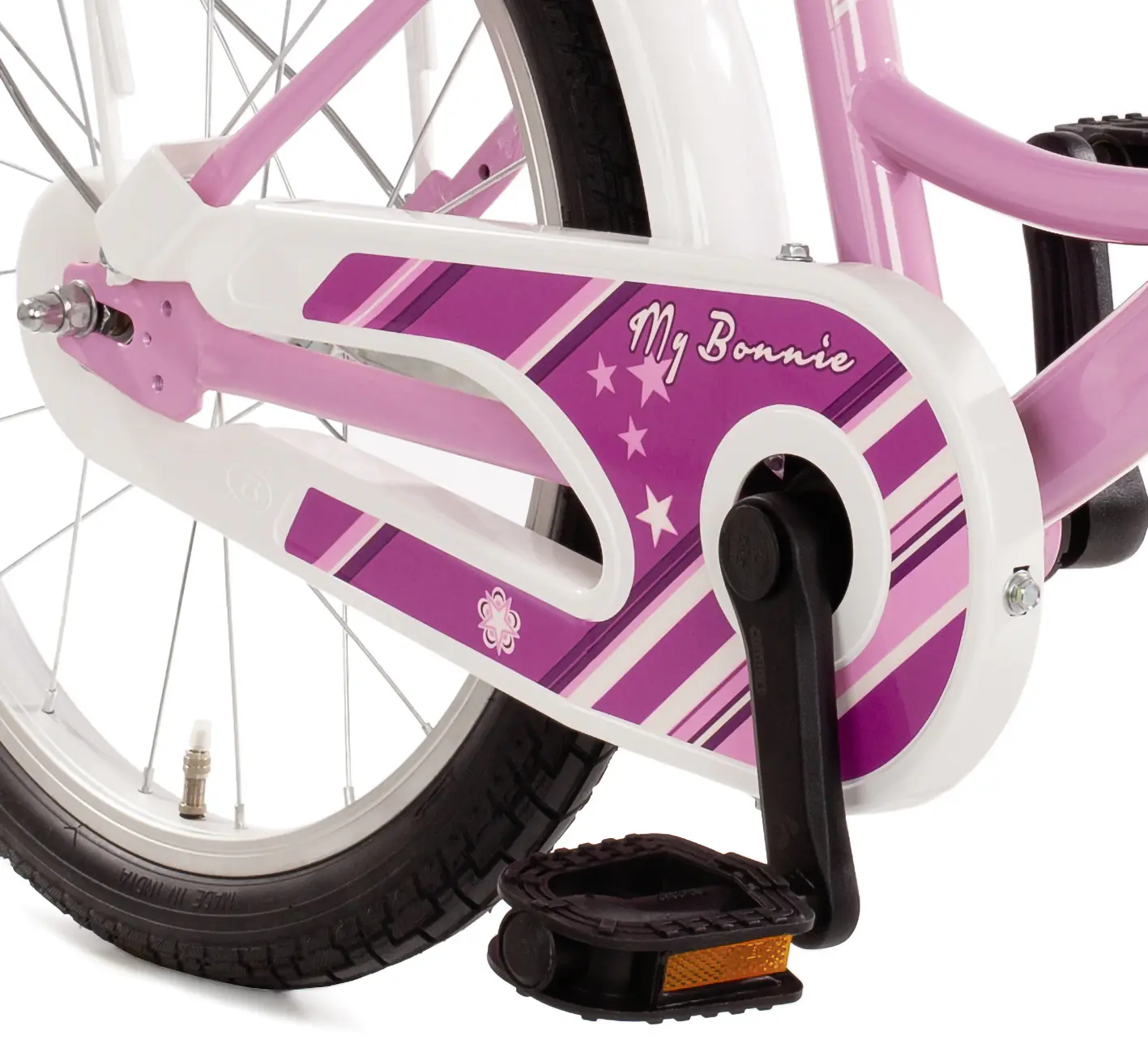 Bachtenkirch Kinderfahrrad My Bonnie 12 Zoll rosa/weiß