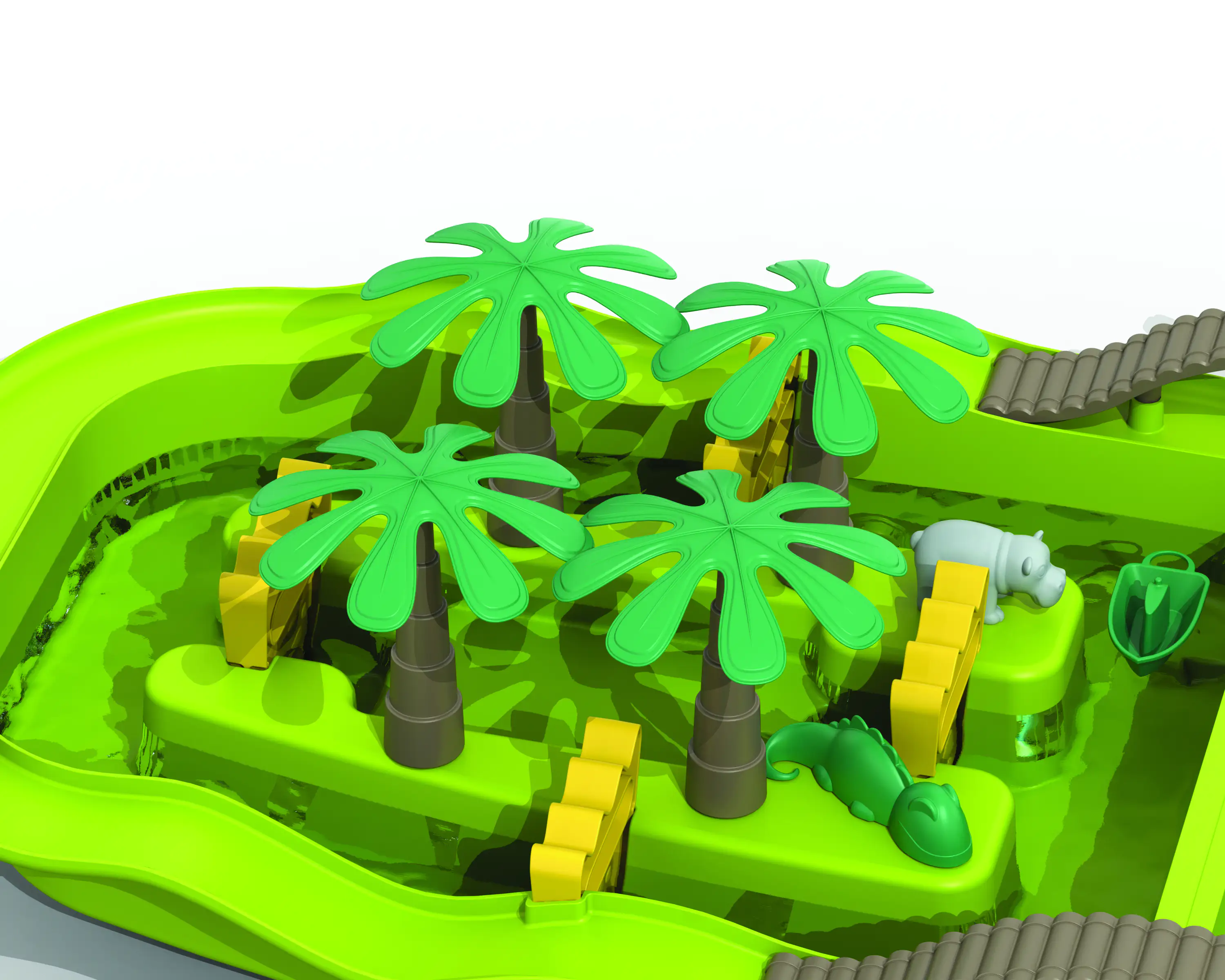 Starplast Wasserspielkoffer Jungle