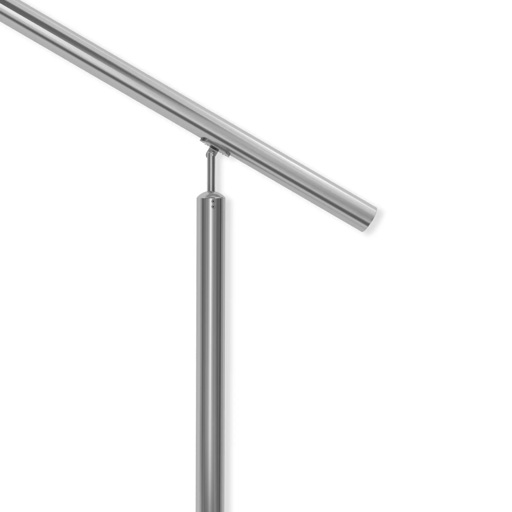 DOLLE Eingangsgeländer PS 513 Edelstahl 150 cm 2 Pfosten
