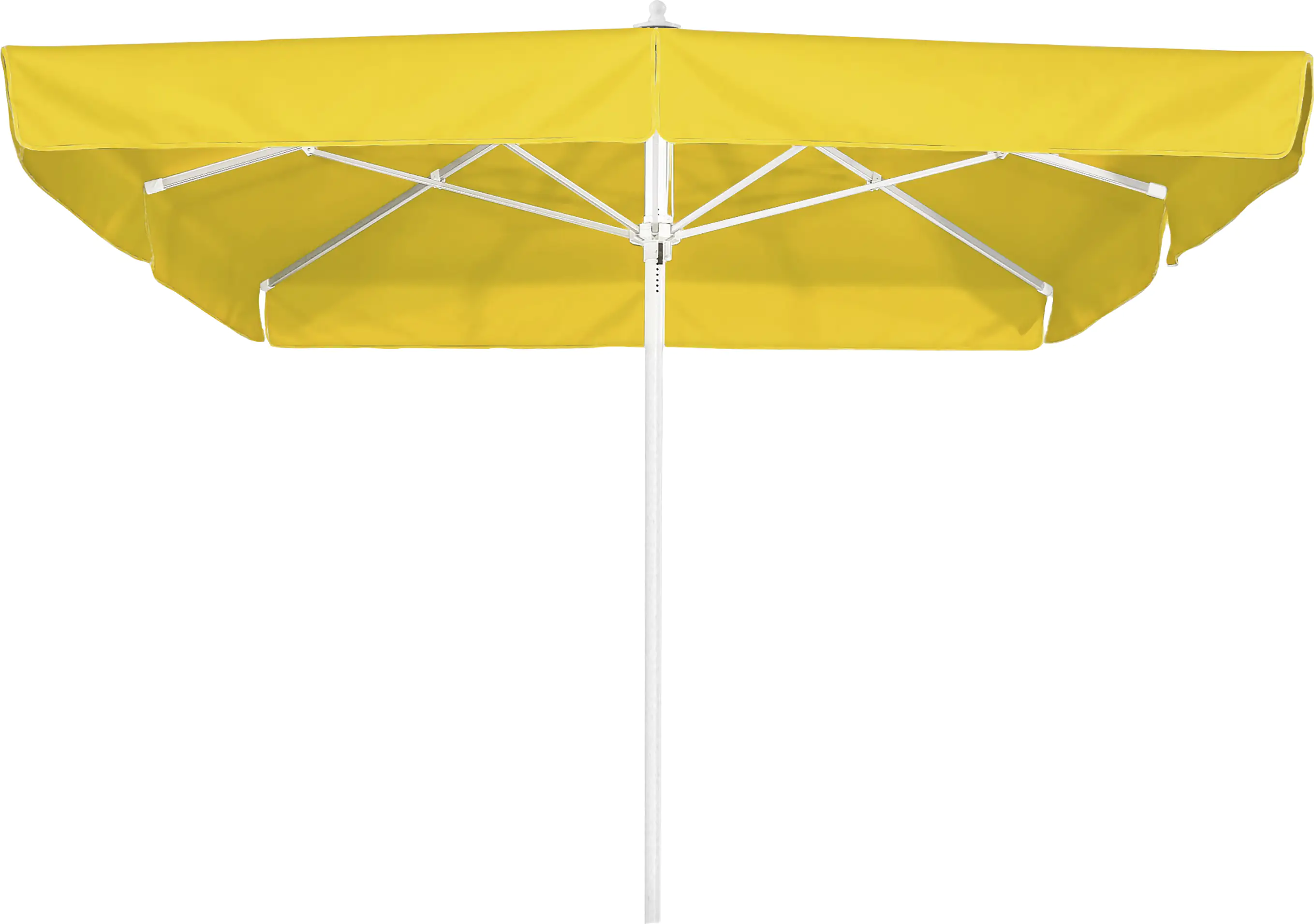 Schneider Sonnenschirm Quadro gelb 300 x 300 cm