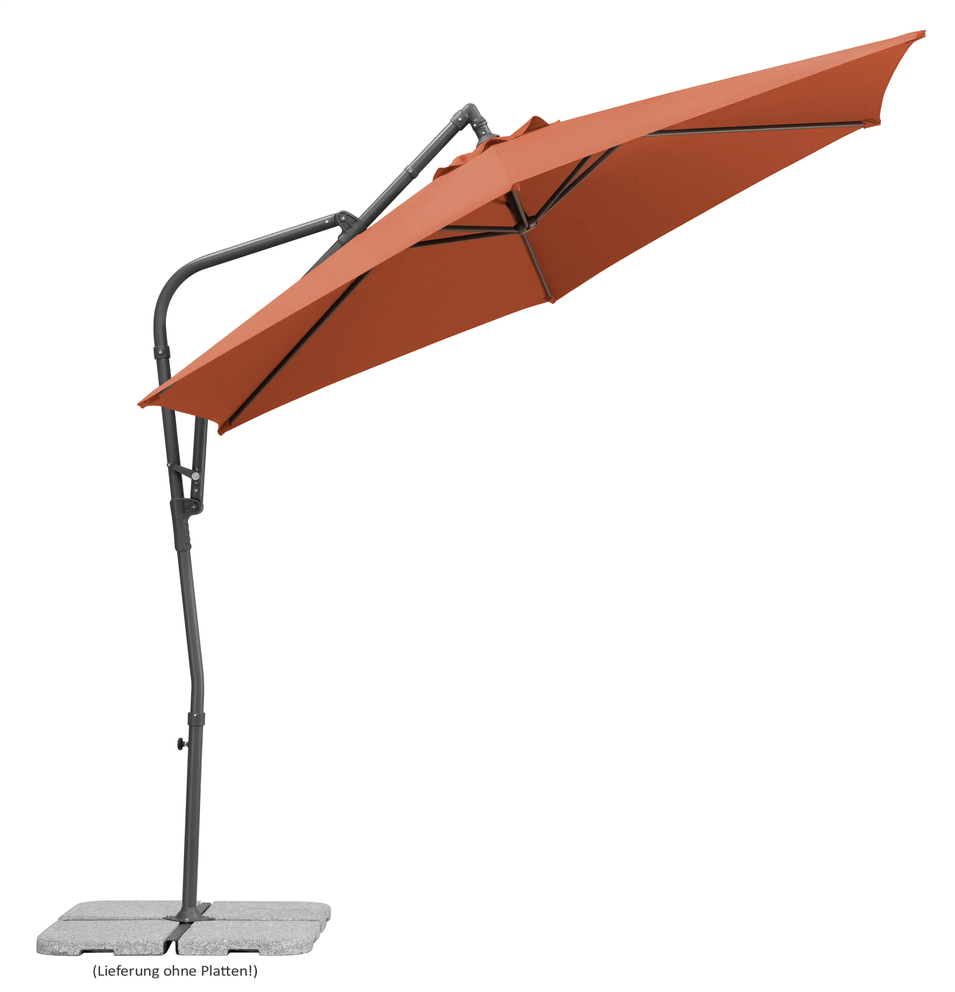 Schneider Ampelschirm Genua terracotta Ø 300 cm
