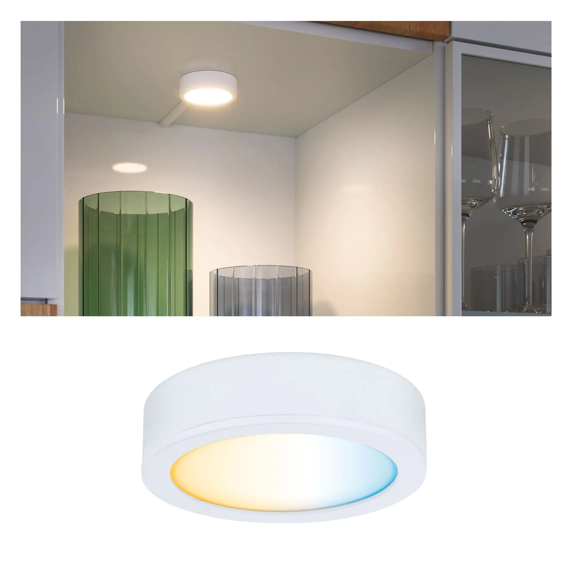 Paulmann Clever Connect Spot Disc weiß matt tunable White