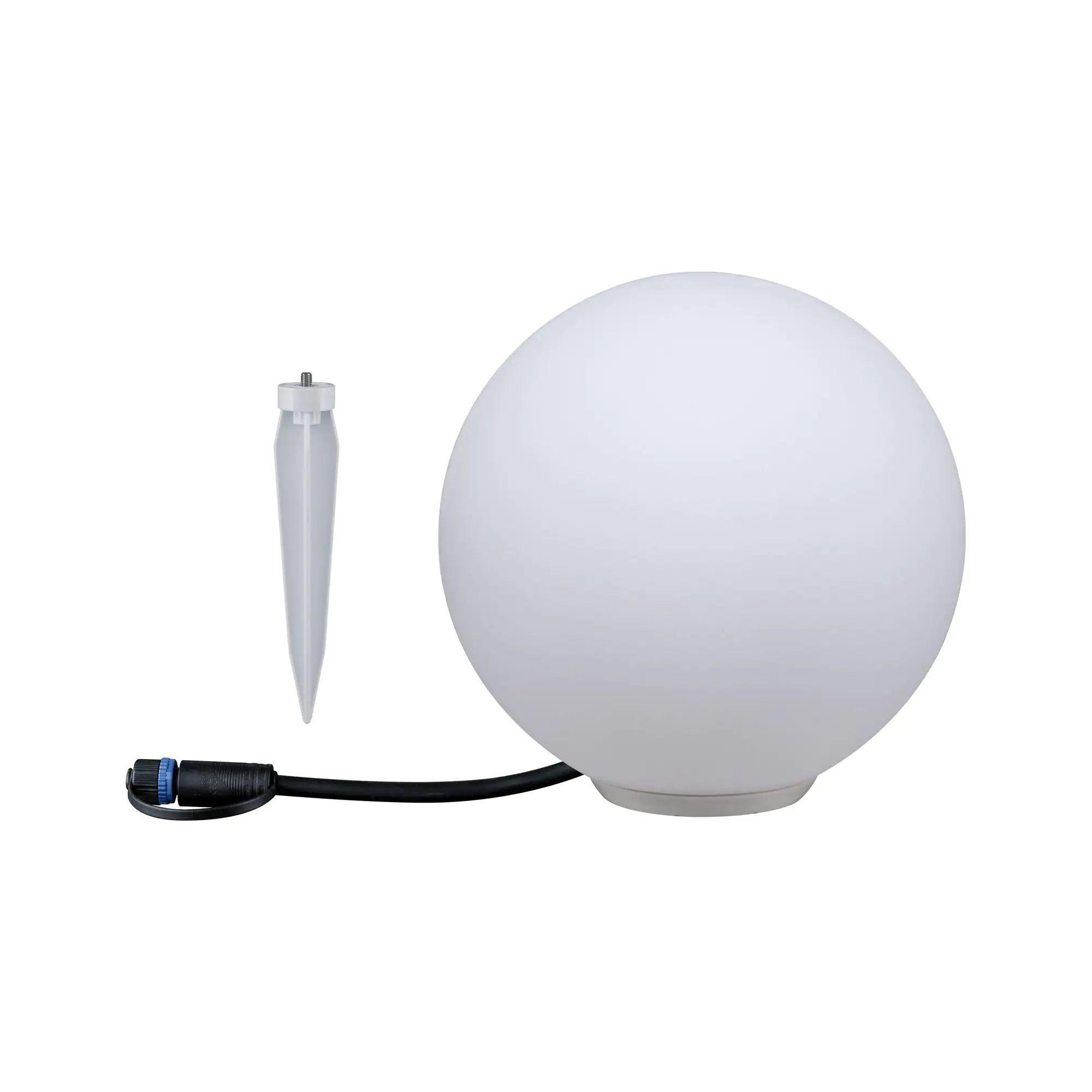 Paulmann Plug & Shine Lichtobjekt Globe Outdoor 20 cm warmweiß