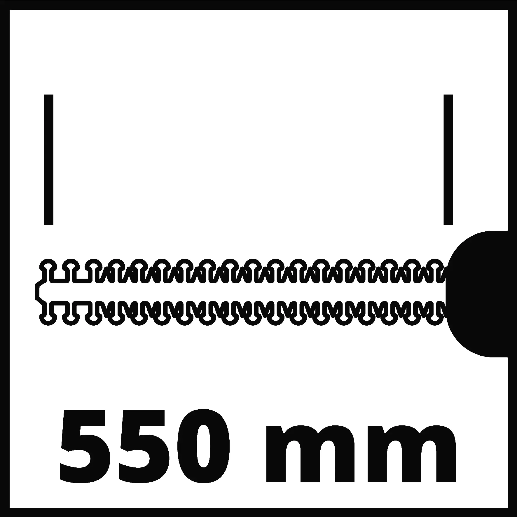 Einhell Akku-Heckenschere ARCURRA 18/55 55 cm Schnittlänge