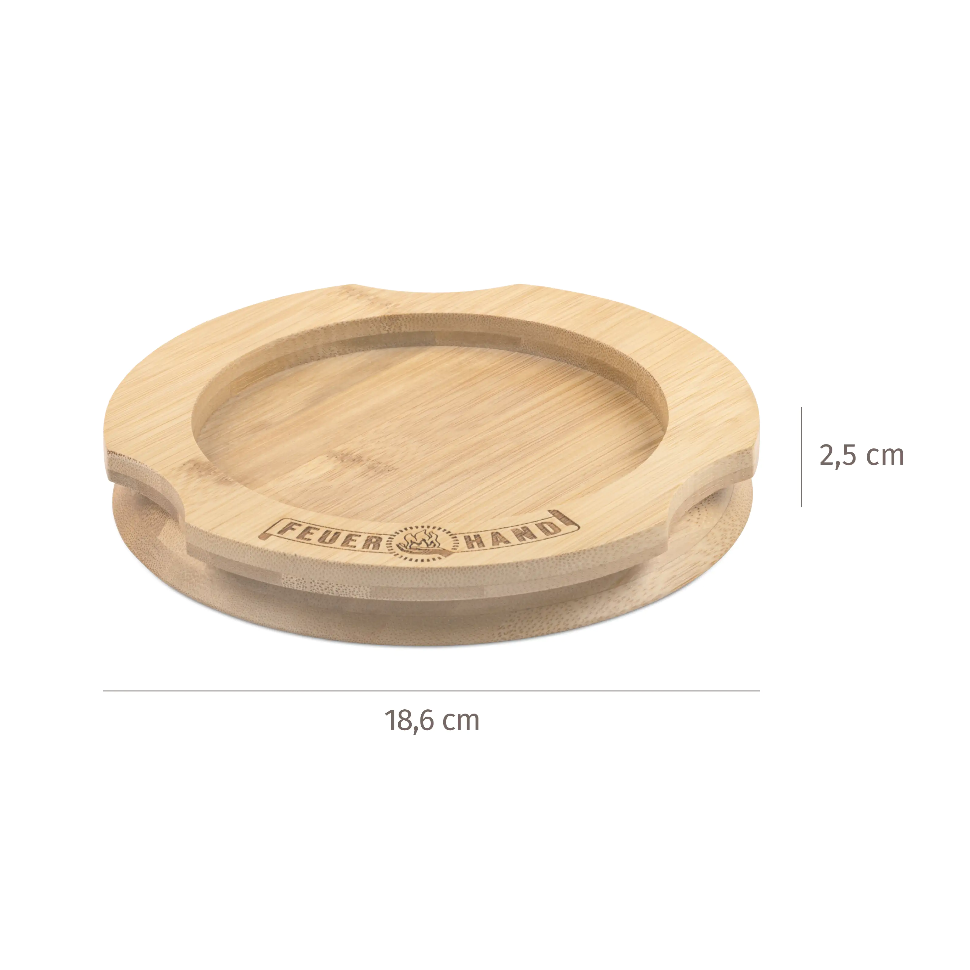 Feuerhand Laternenuntersetzer für Baby Special 276  2,5 x 18,6 x 18,6 cm