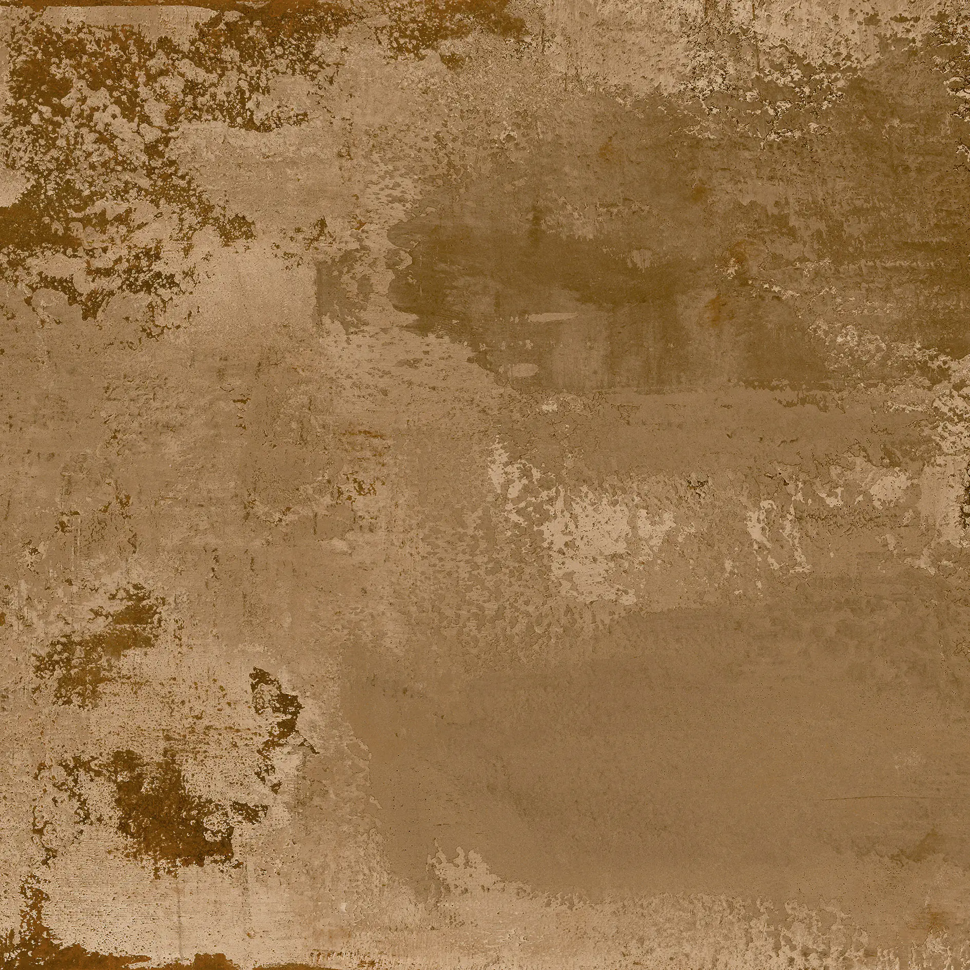 Terrassenplatte Feinsteinzeug Metallic 60 x 60 x 2 cm braun