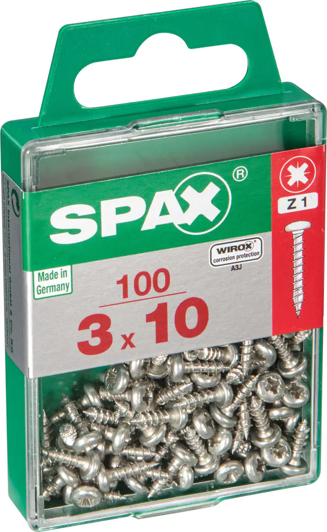 Spax Universalschrauben 3.0 x 10 mm TX 10 - 100 Stk.