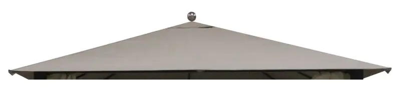 TrendLine Ersatzdach zu Pavillon Kos 298 x 295 cm taupe