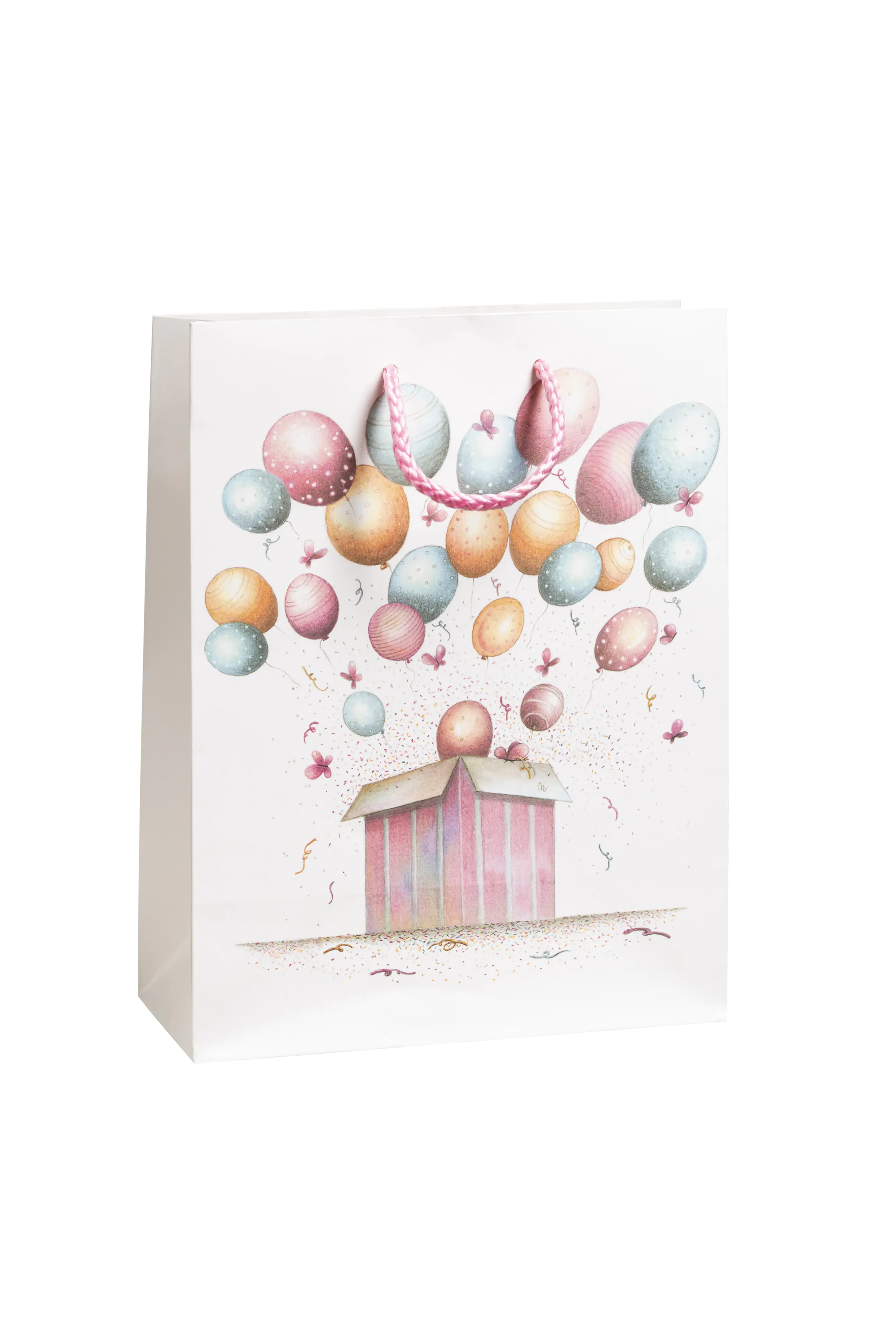 Duni Geschenktüte Happy Birthday 23 x 18 cm  