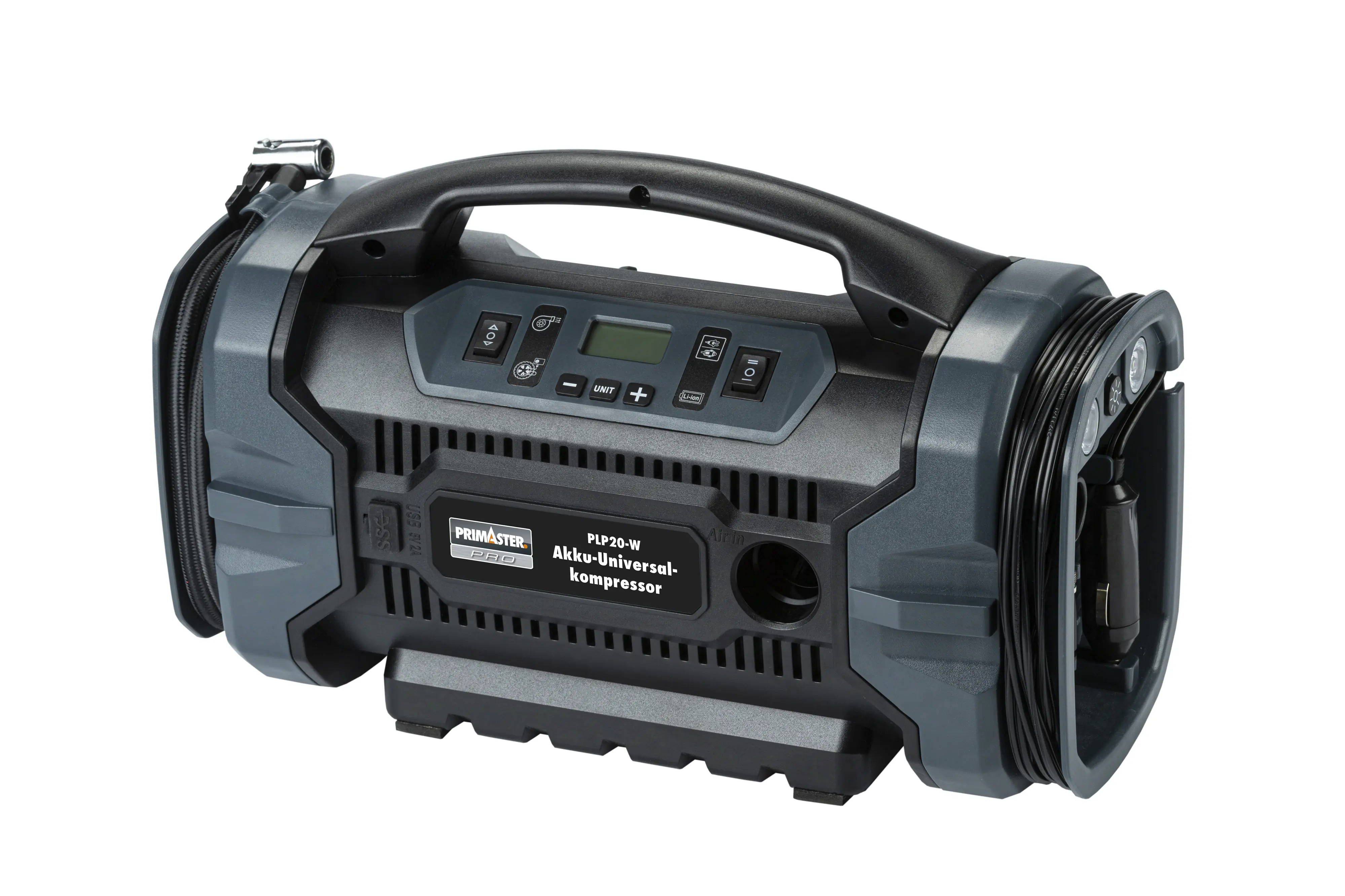 Primaster Pro Akku-Kompressor PLP 20-W 20 V Solo