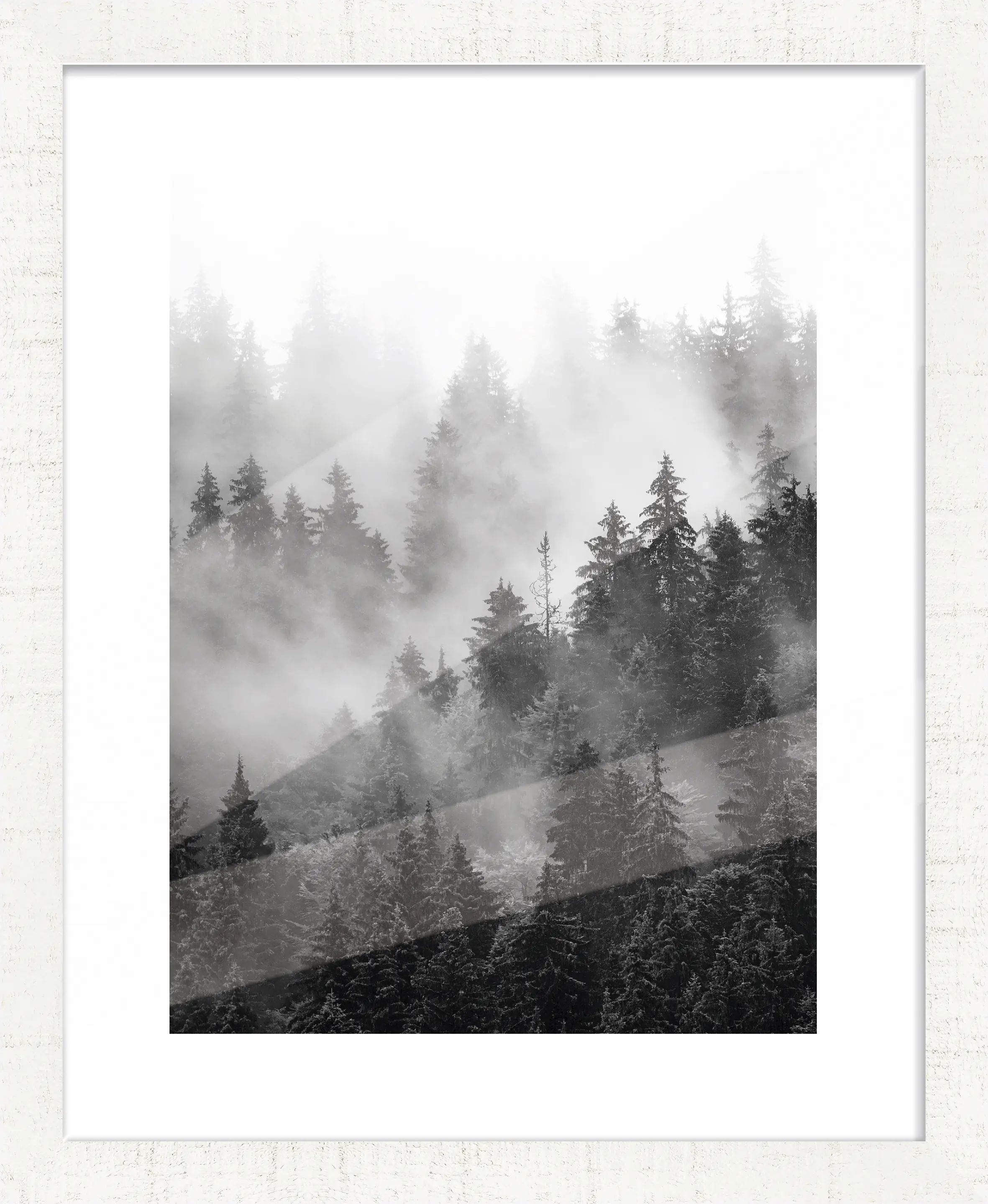 Holz Bilderrahmen Bern, weiß, 40 x 50 cm