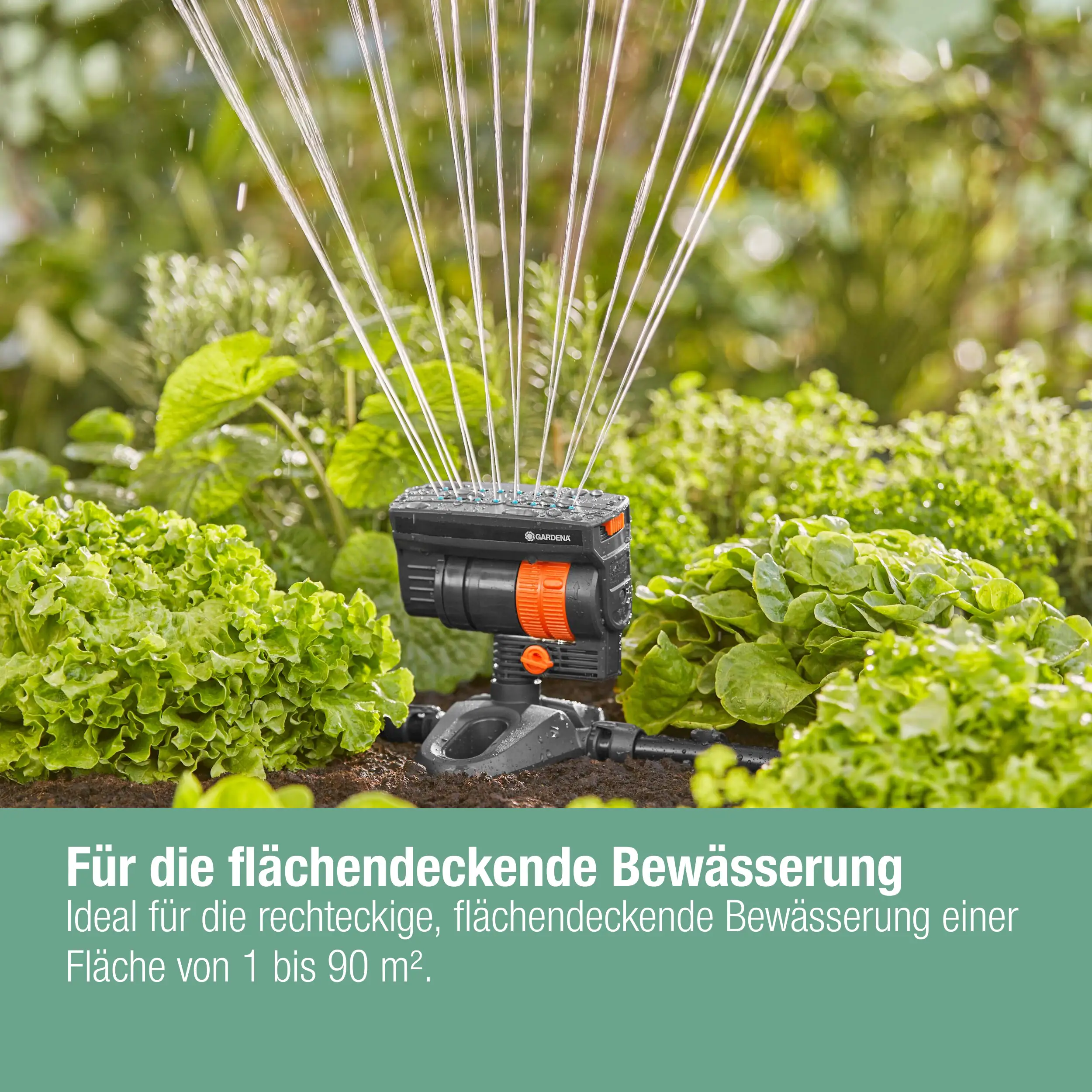 Gardena Viereckregner OS 90