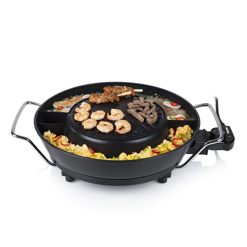 Tristar Hotpot PZ-9131 Elektro-Fondue & Grill Set, 1800 Watt