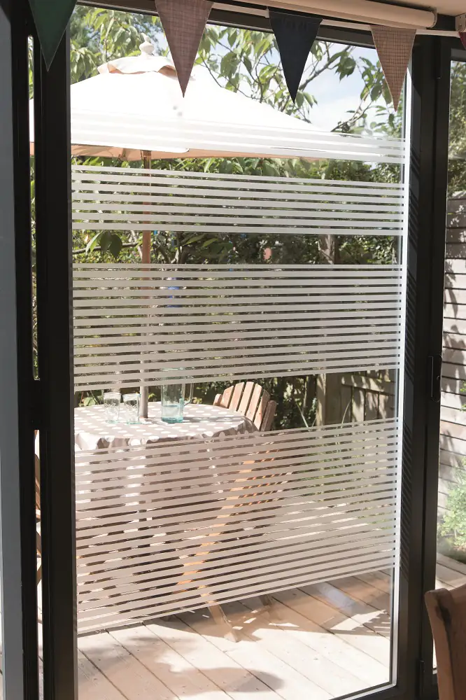 d-c-fix® Folie Static Window Stripes Clarity 30 x 200 cm, transparent
